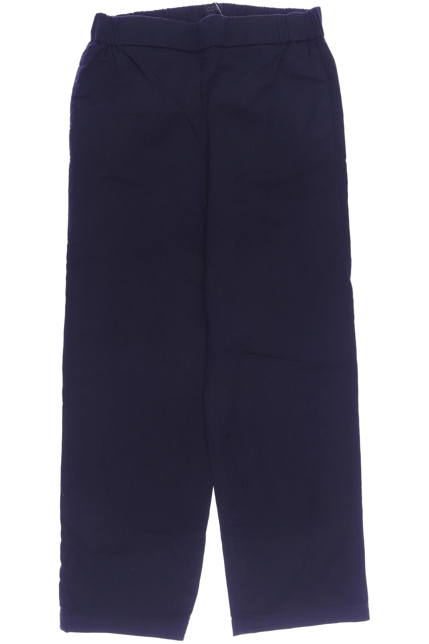 

COS Damen Stoffhose, marineblau, Gr. 34