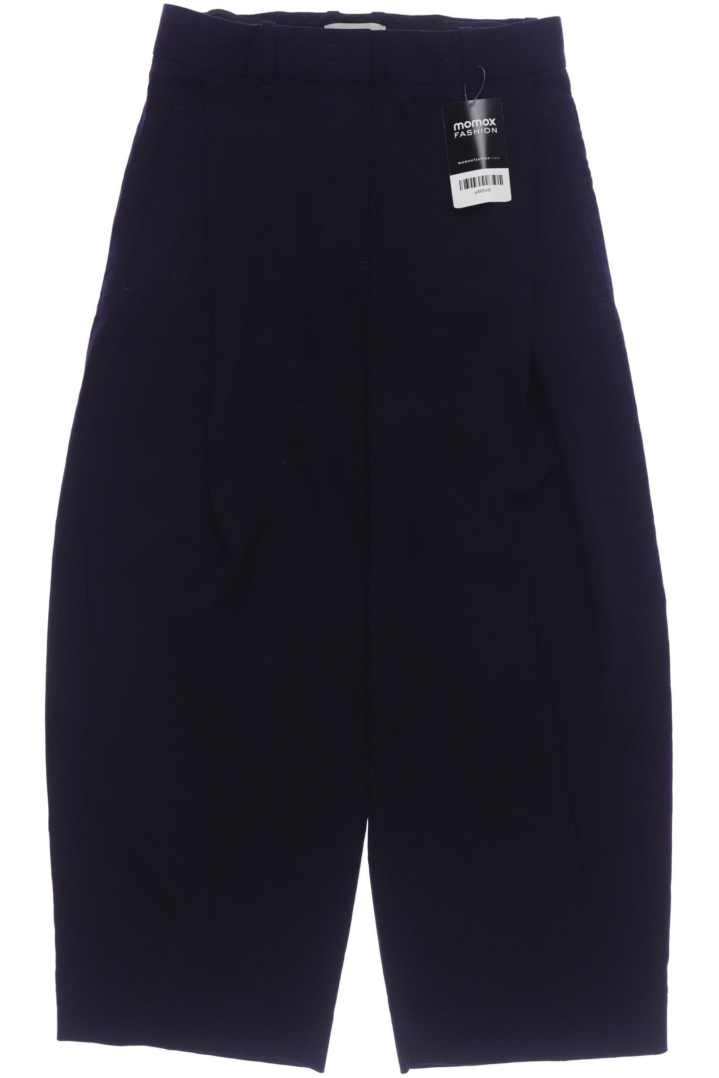 

COS Damen Stoffhose, marineblau, Gr. 34