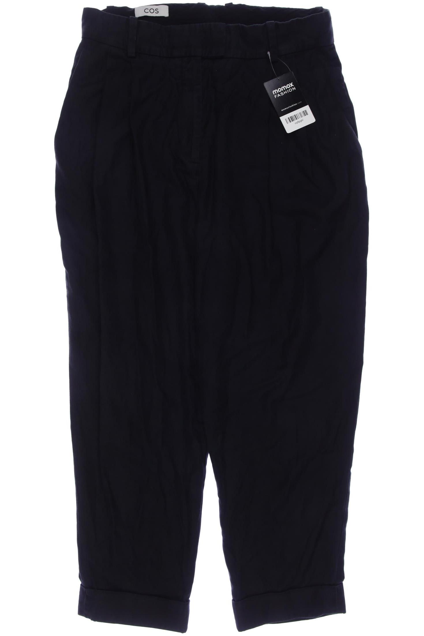 

COS Damen Stoffhose, marineblau, Gr. 40