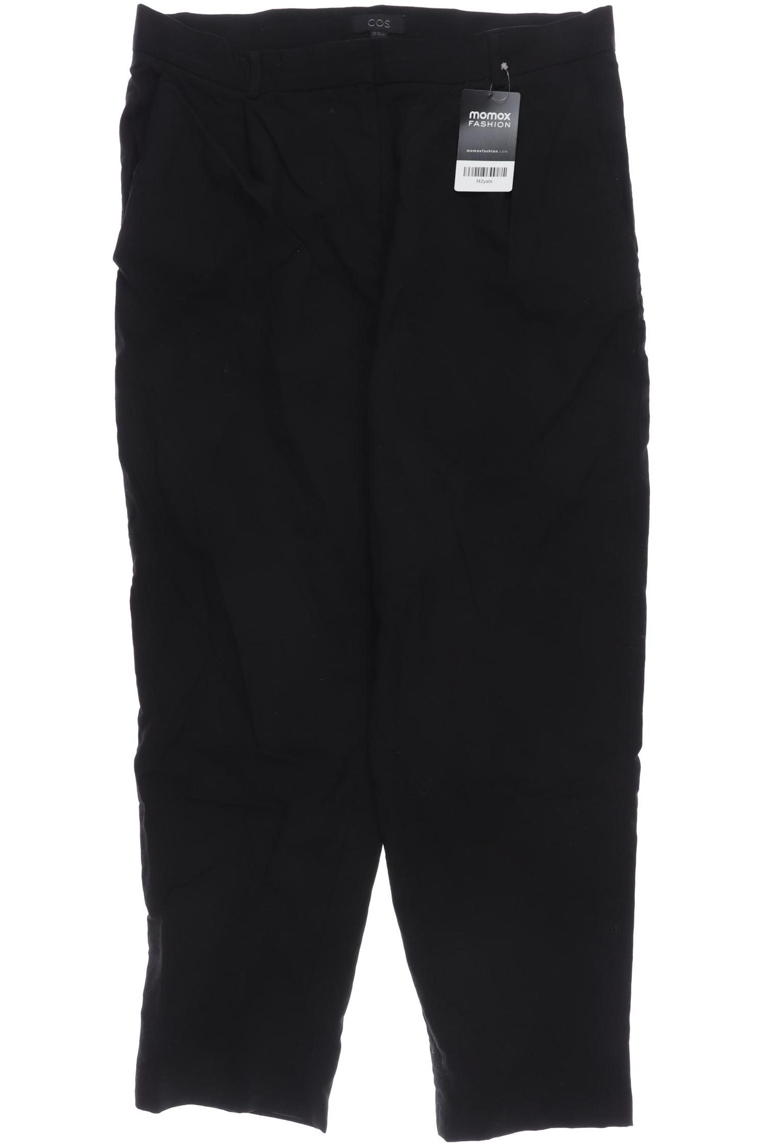 

COS Damen Stoffhose, schwarz, Gr. 38