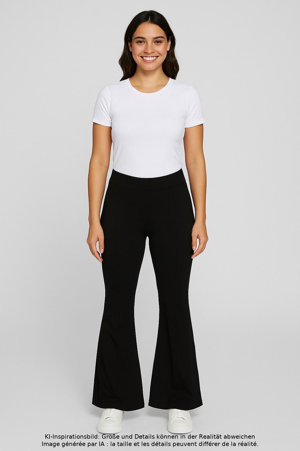 

COS Damen Stoffhose, schwarz, Gr. 0