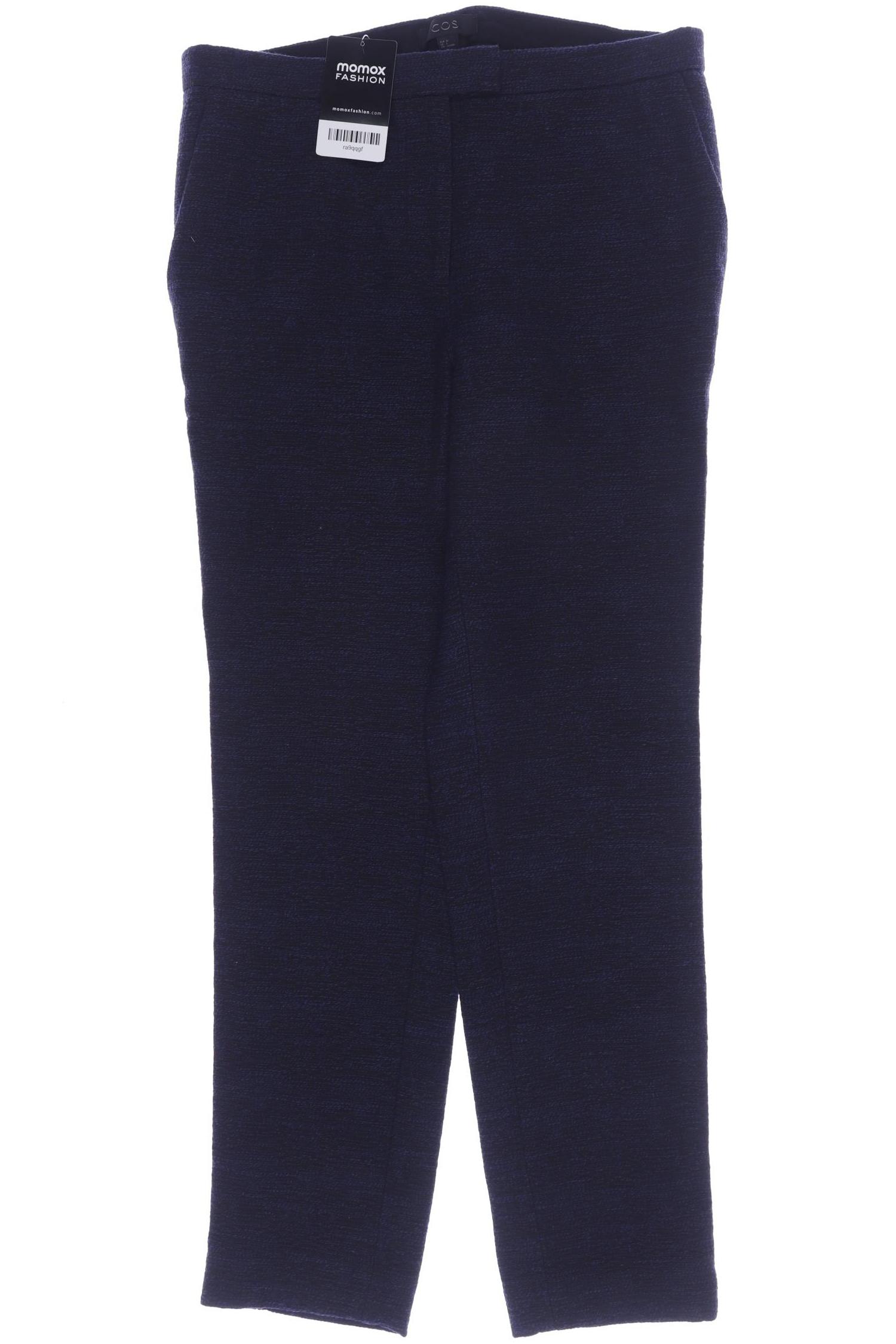 

COS Damen Stoffhose, marineblau, Gr. 36