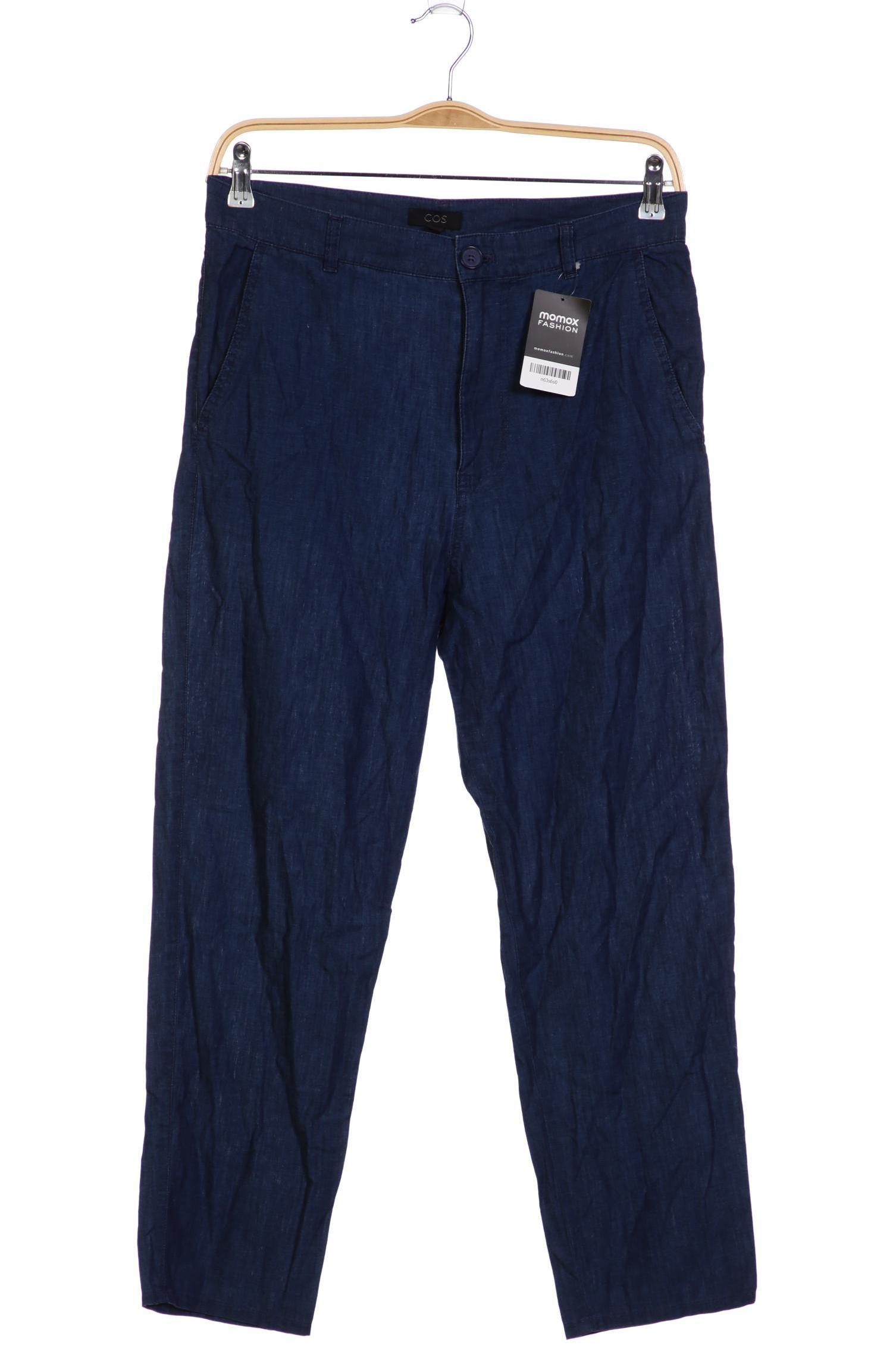 

COS Damen Stoffhose, marineblau