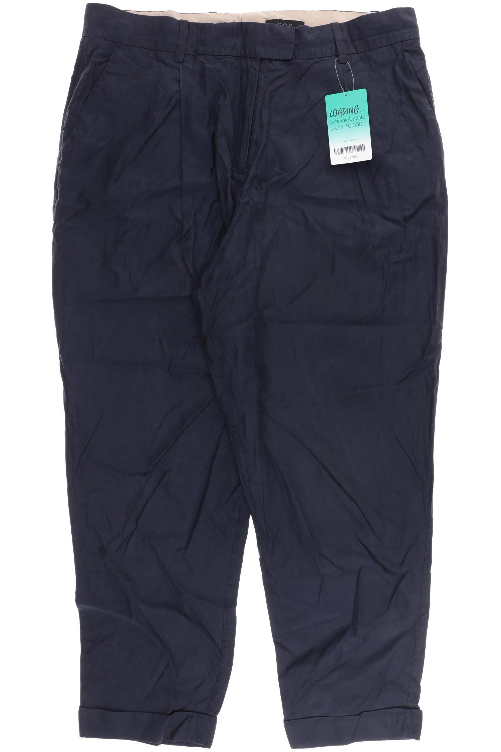 

COS Damen Stoffhose, blau, Gr. 38