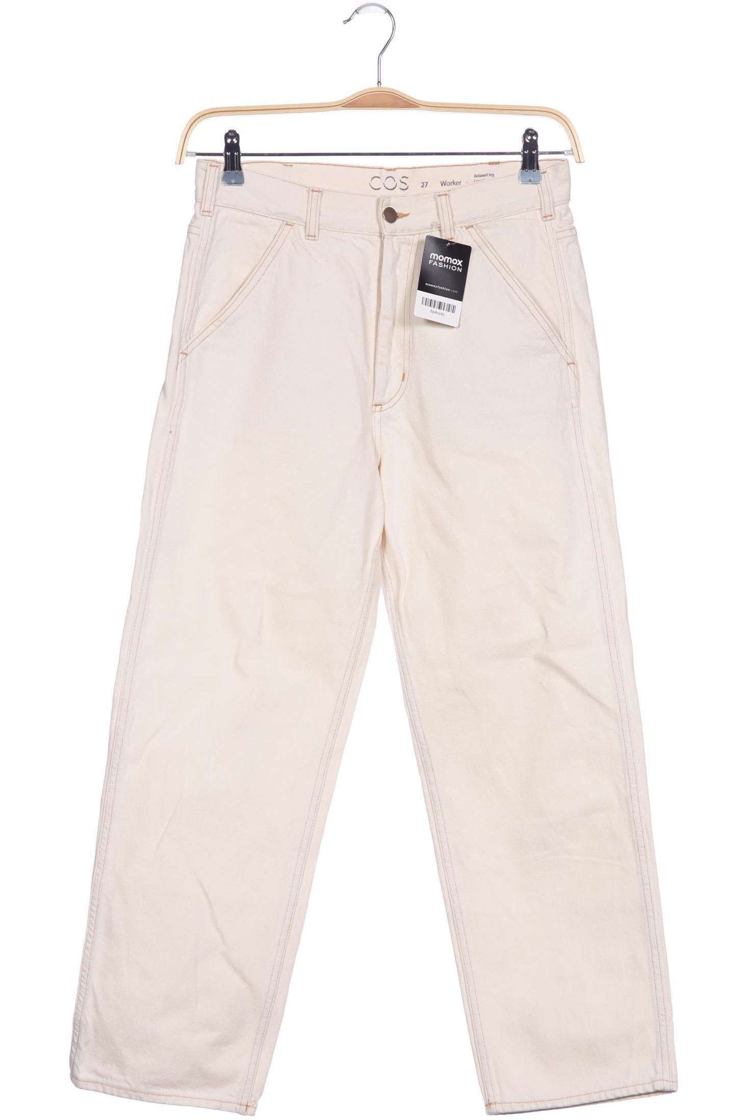 

COS Damen Stoffhose, cremeweiß, Gr. 27