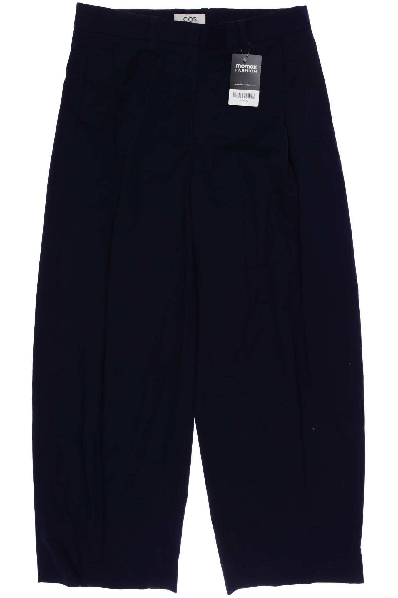 

COS Damen Stoffhose, marineblau, Gr. 40