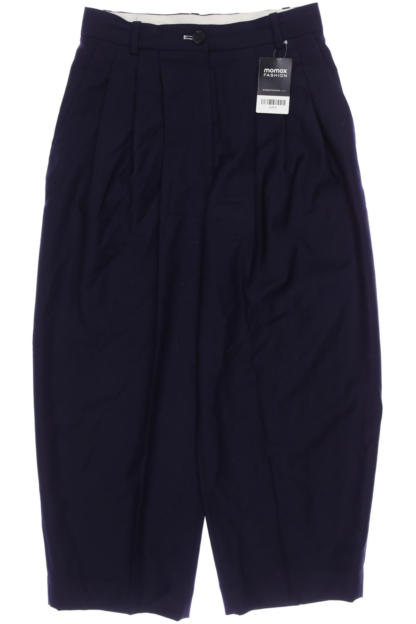 

COS Damen Stoffhose, marineblau, Gr. 36