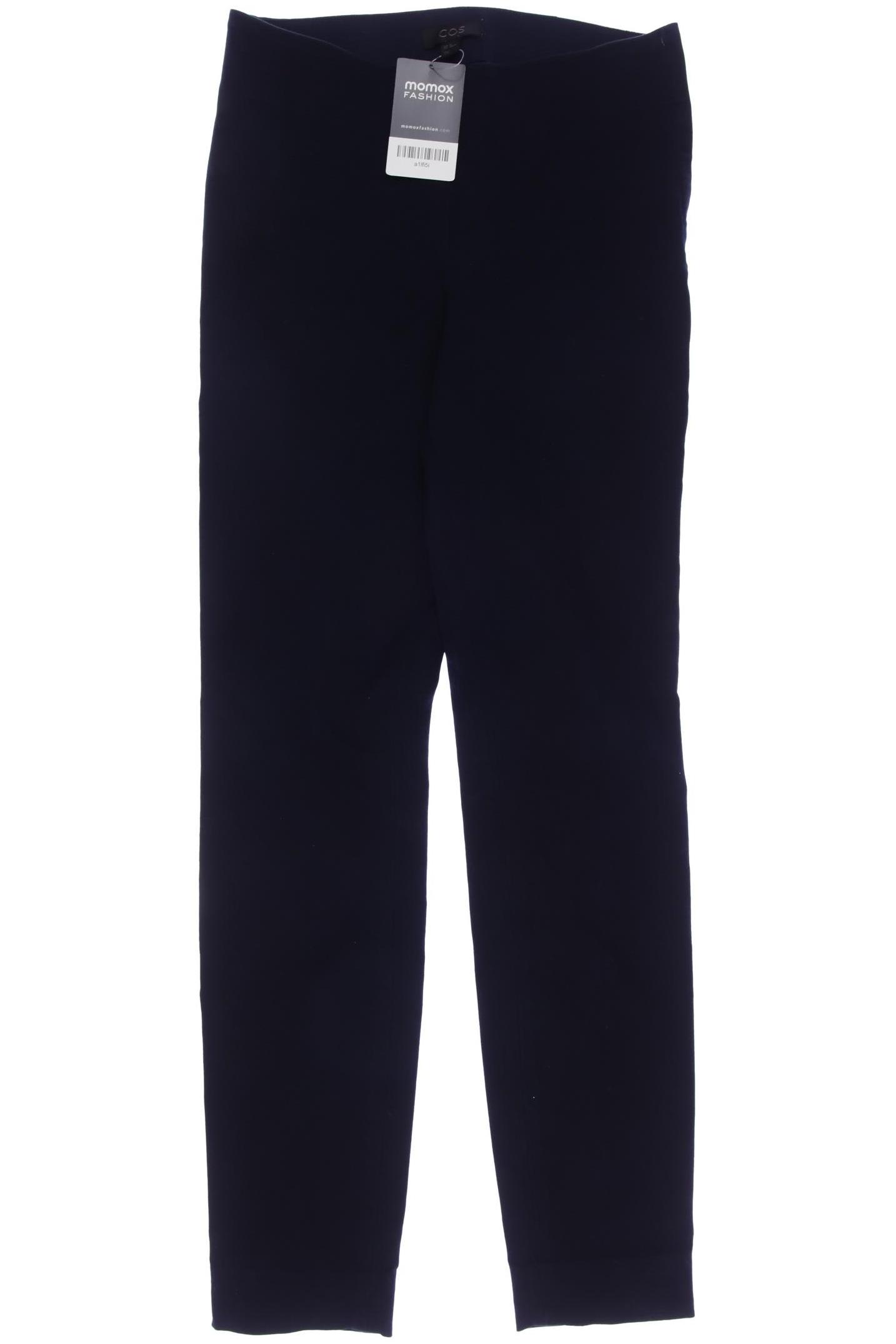 

COS Damen Stoffhose, marineblau, Gr. 34
