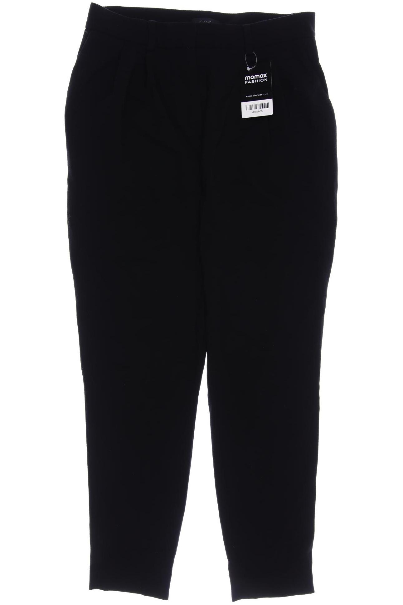 

COS Damen Stoffhose, schwarz, Gr. 36