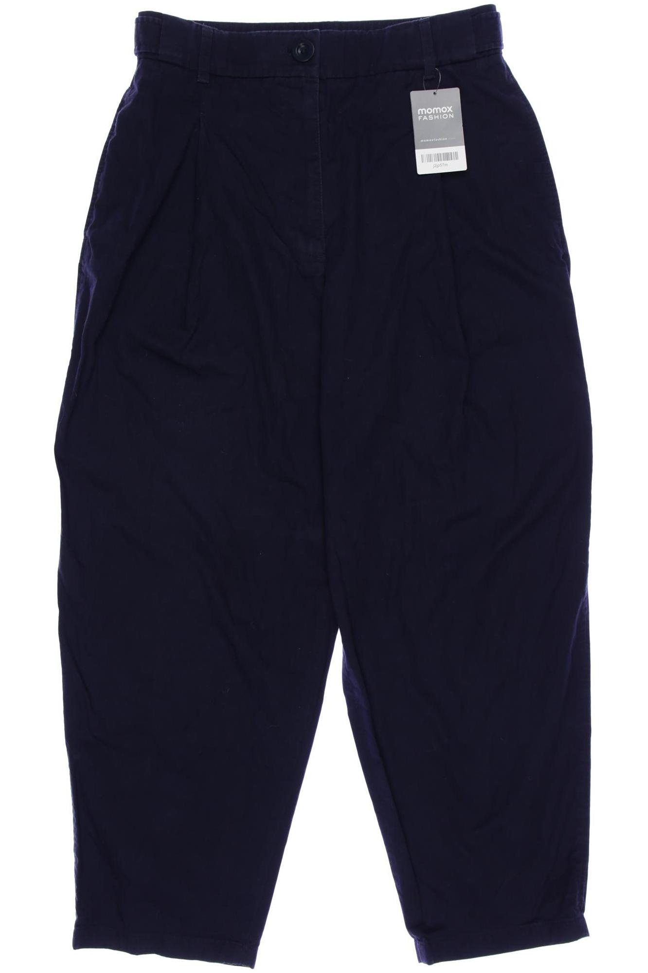 

COS Damen Stoffhose, marineblau, Gr. 38