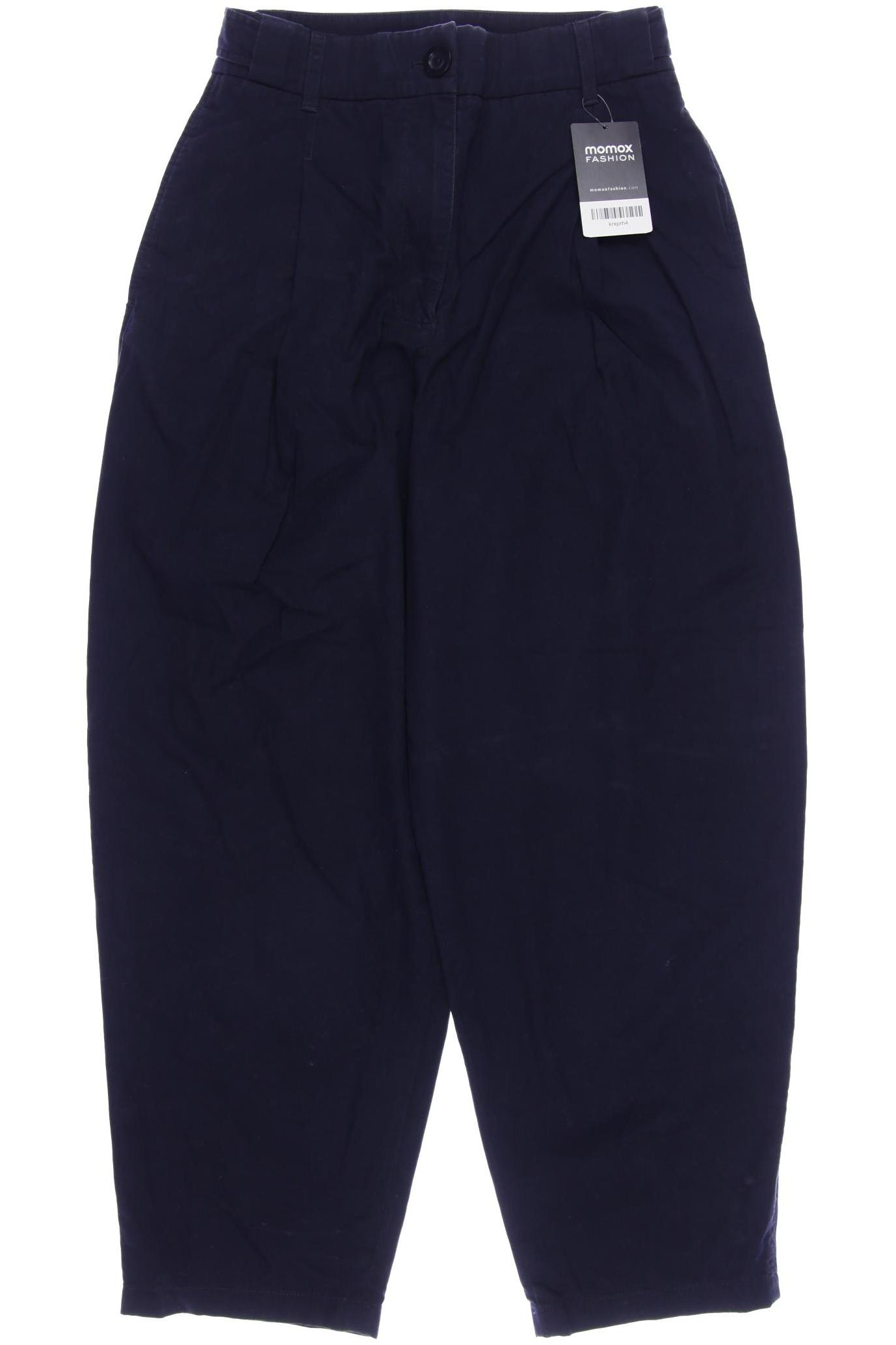 

COS Damen Stoffhose, marineblau, Gr. 34