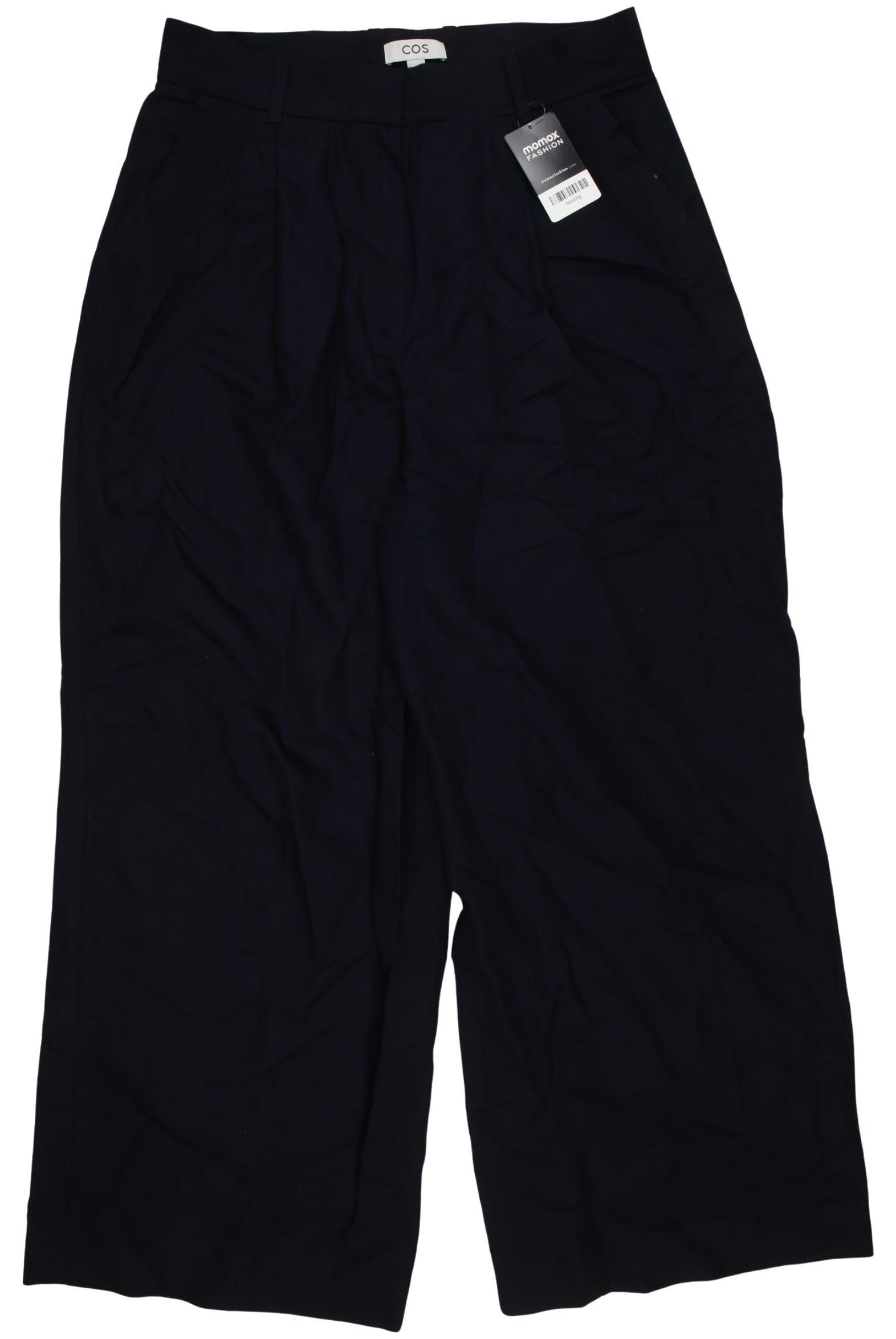 

COS Damen Stoffhose, marineblau, Gr. 42