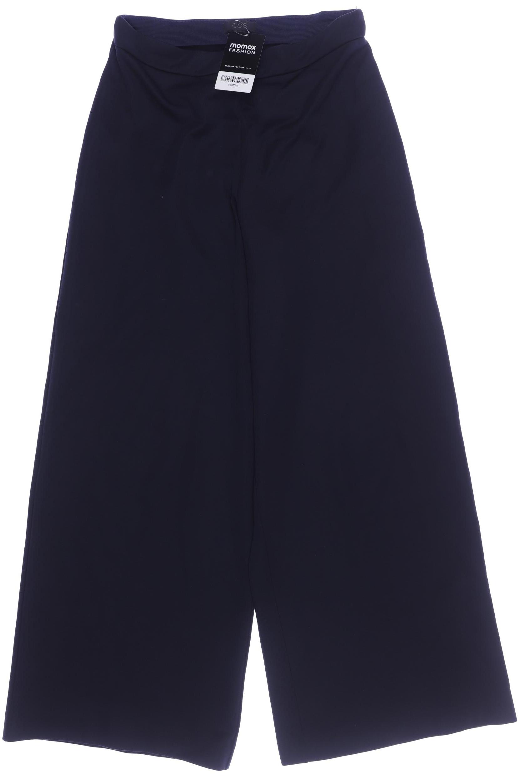 

COS Damen Stoffhose, marineblau, Gr. 34