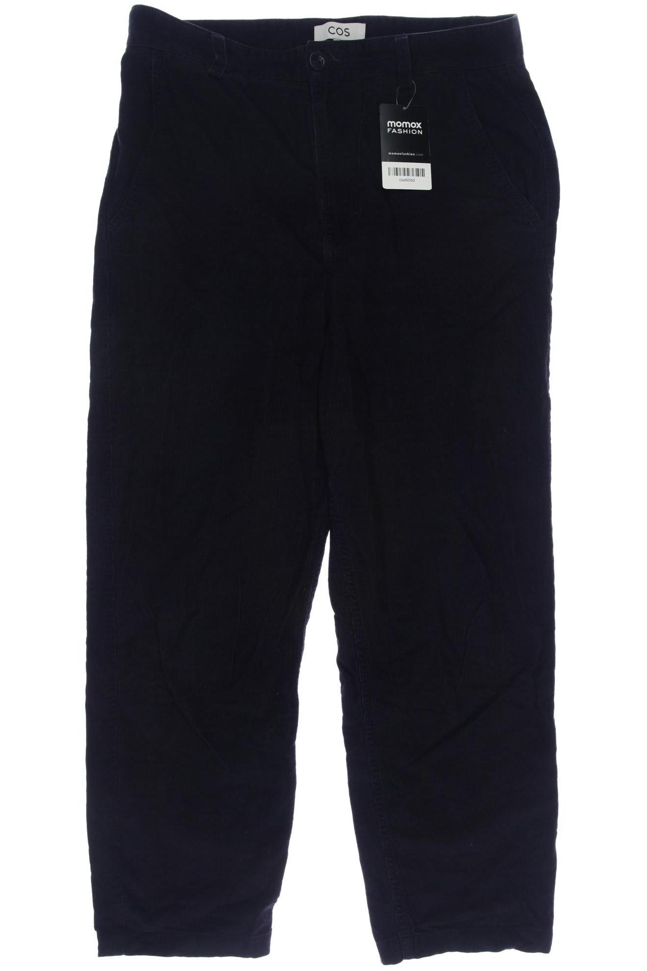 

COS Damen Stoffhose, marineblau, Gr. 38