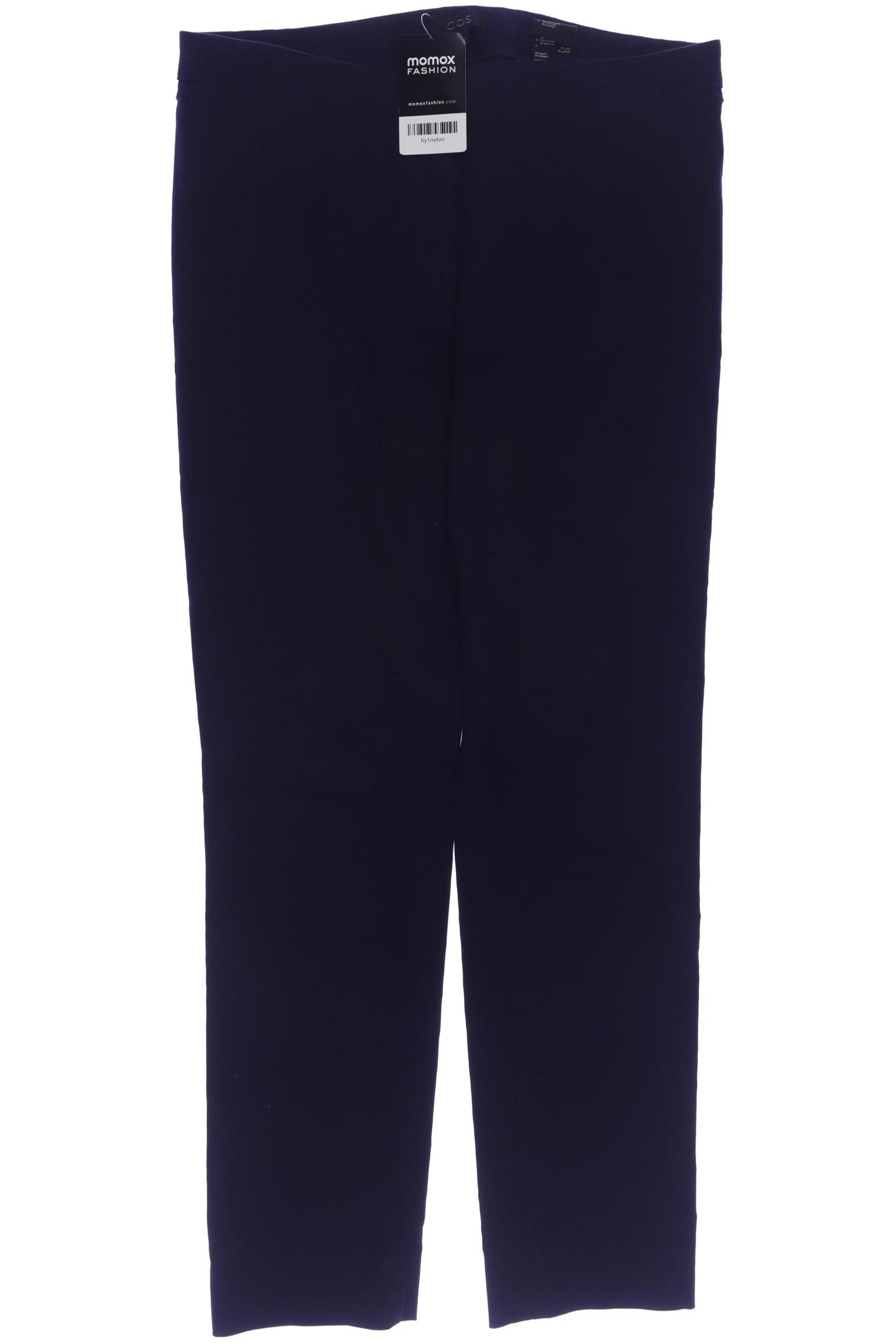 

COS Damen Stoffhose, marineblau, Gr. 38
