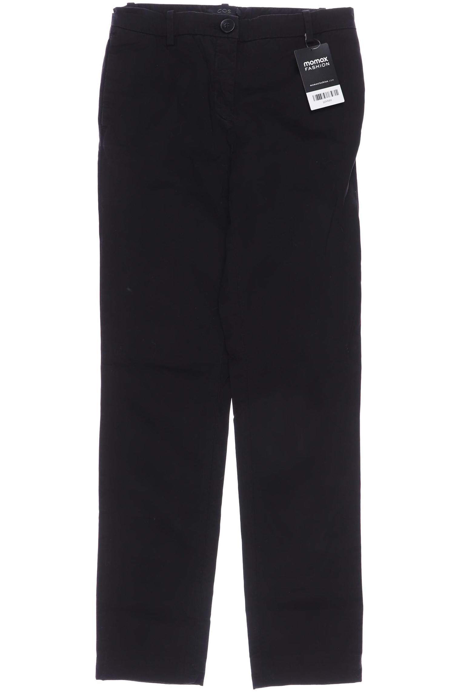 

COS Damen Stoffhose, schwarz, Gr. 34