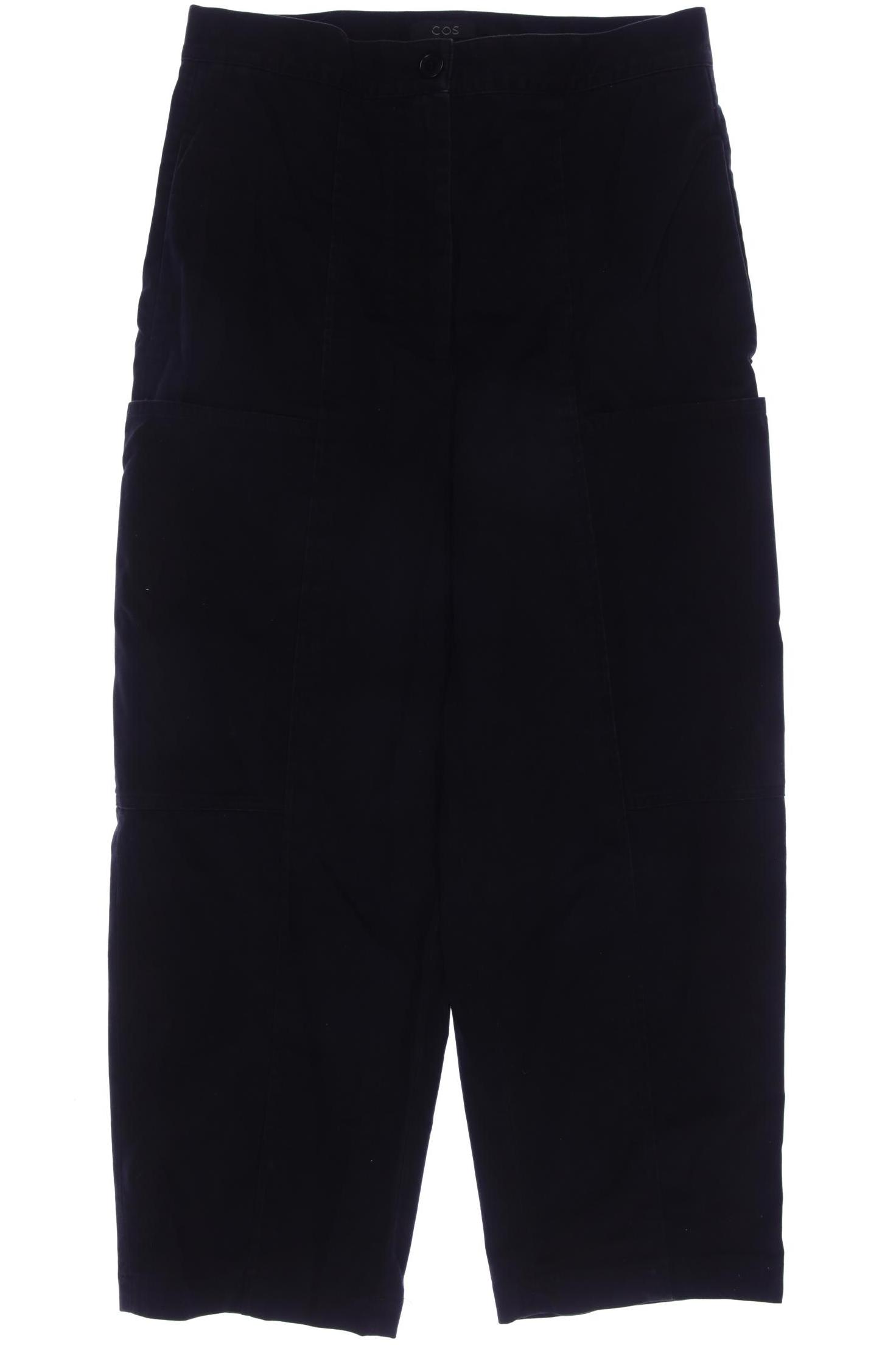 

COS Damen Stoffhose, schwarz, Gr. 38