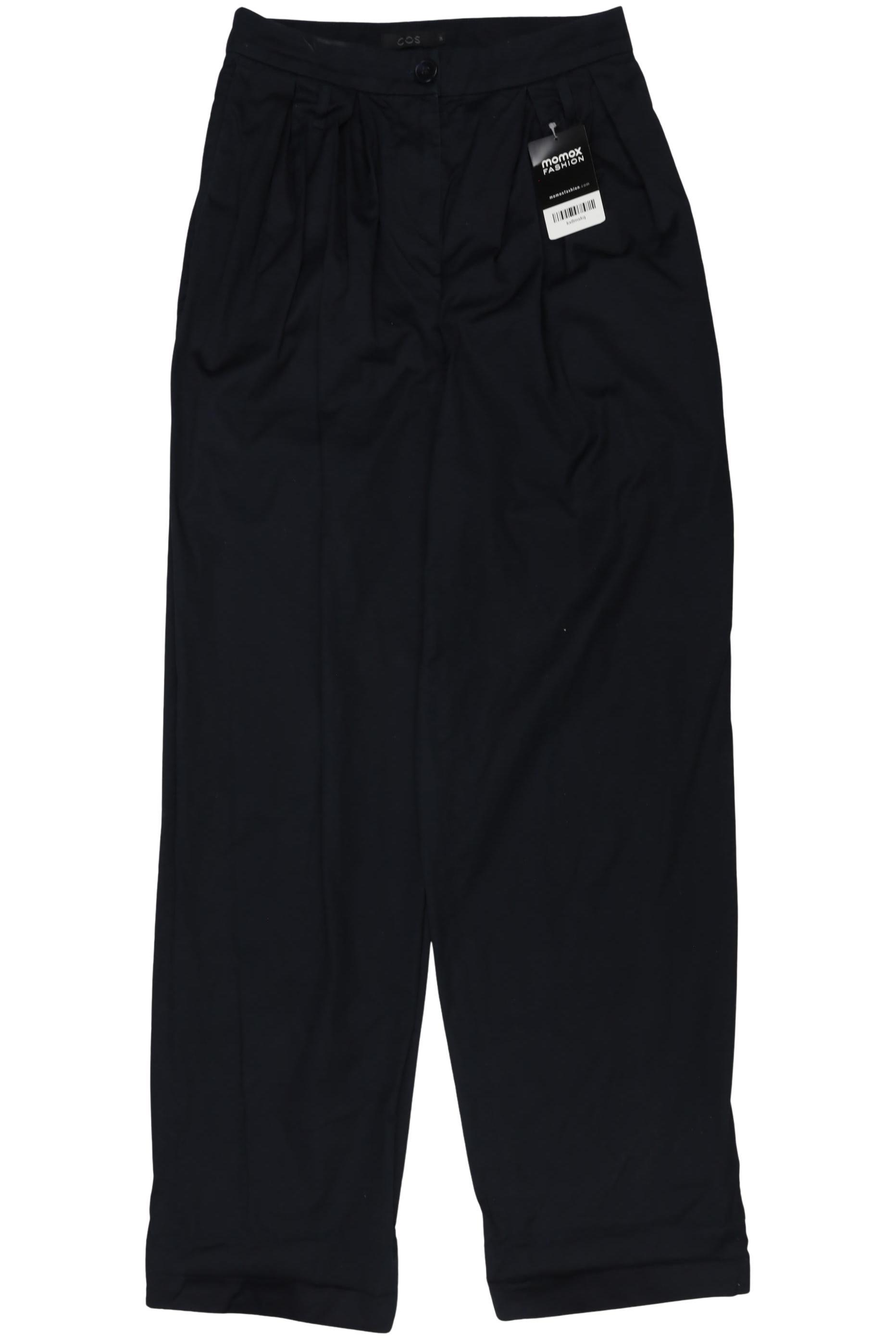 

COS Damen Stoffhose, marineblau, Gr. 34