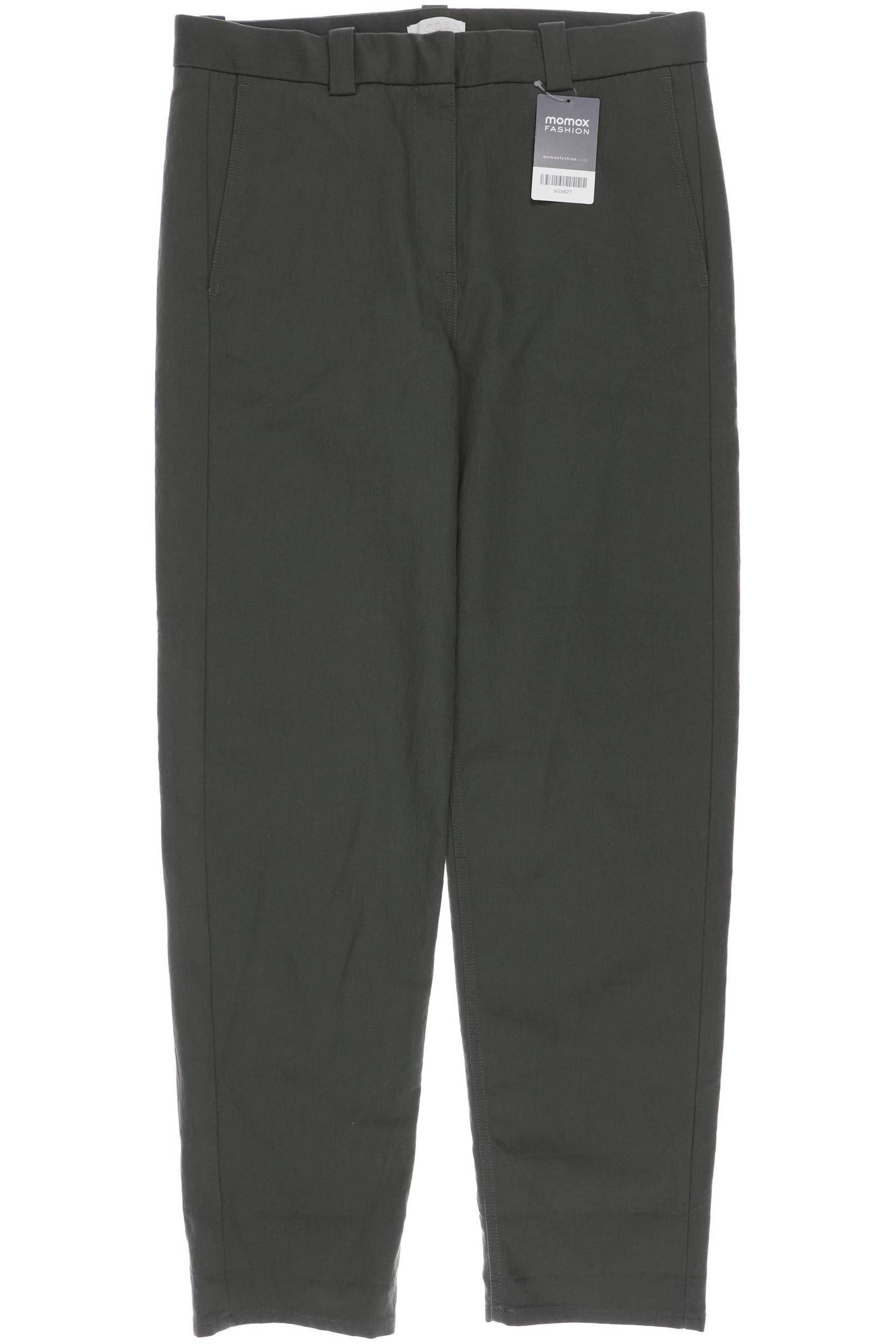 

COS Damen Stoffhose, grün, Gr. 38