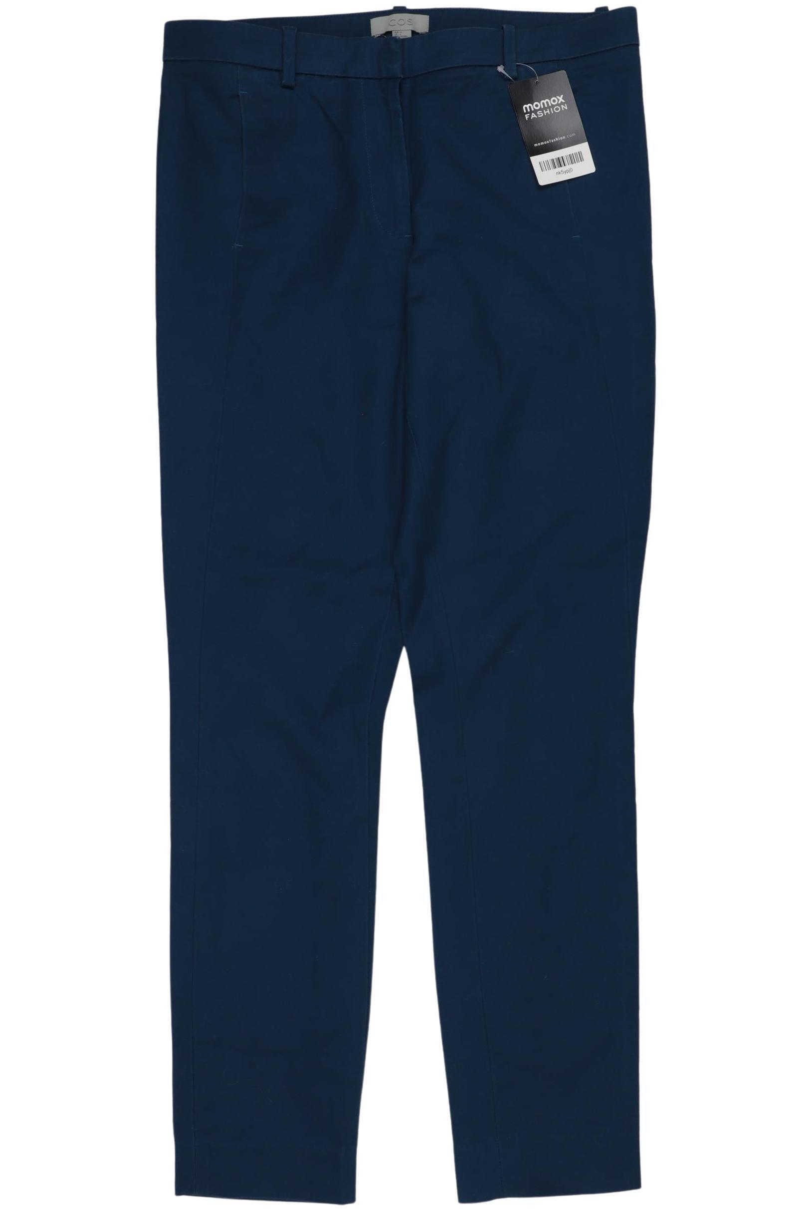 

COS Damen Stoffhose, marineblau, Gr. 36