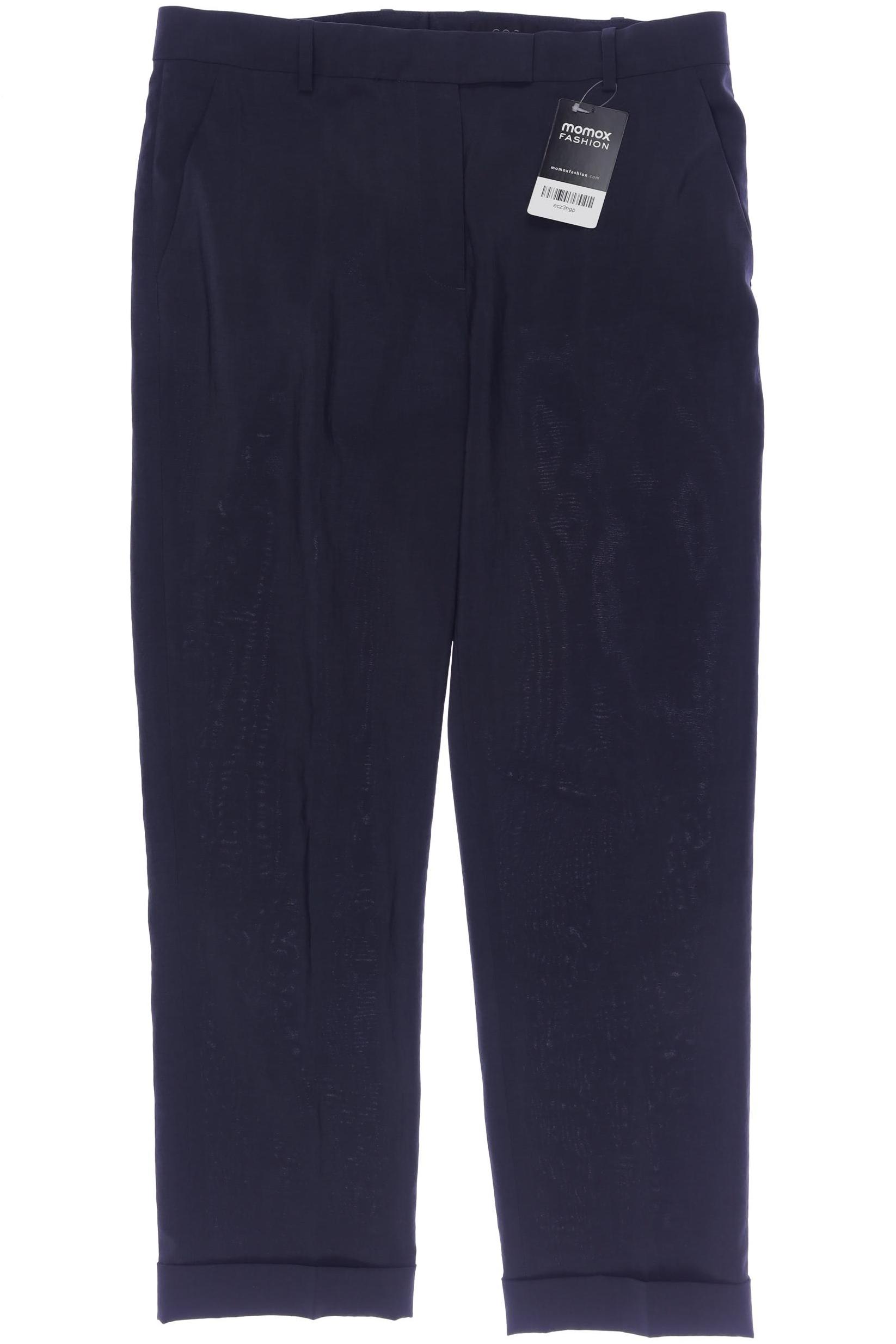 

COS Damen Stoffhose, marineblau, Gr. 38