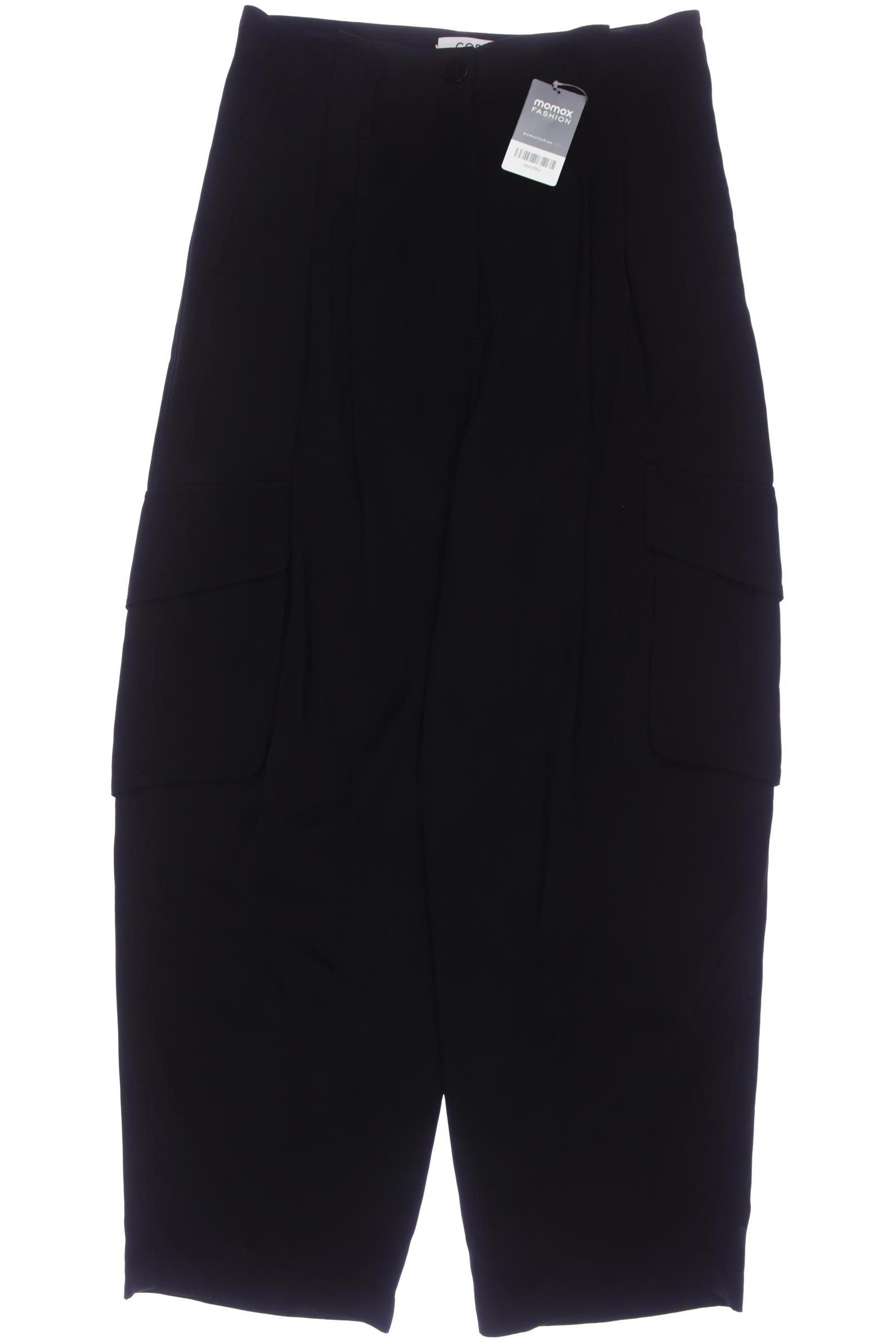 

COS Damen Stoffhose, schwarz, Gr. 42