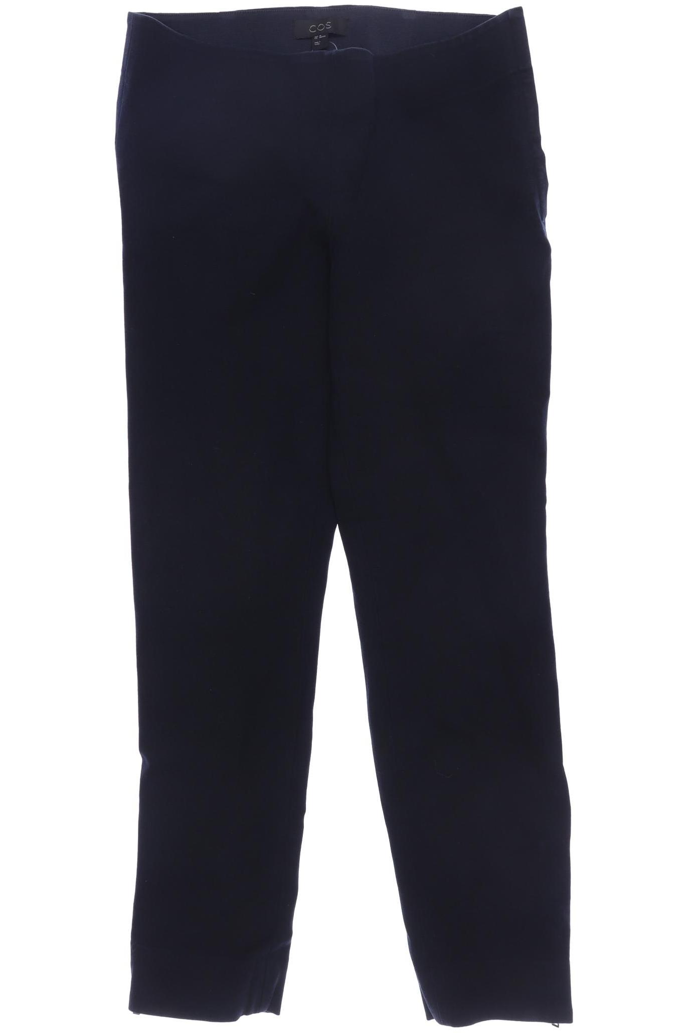 

COS Damen Stoffhose, marineblau, Gr. 38