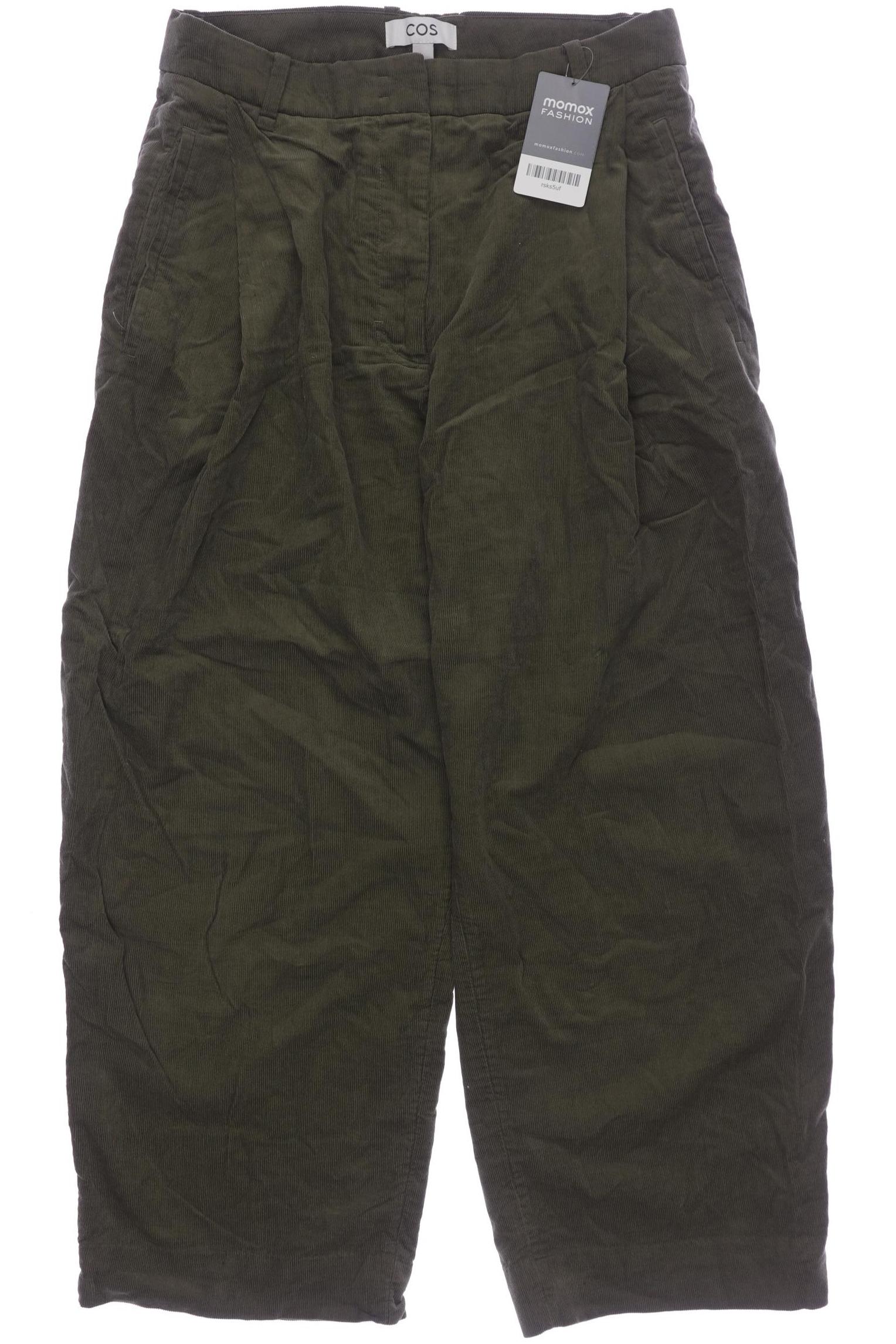 

COS Damen Stoffhose, grün, Gr. 36
