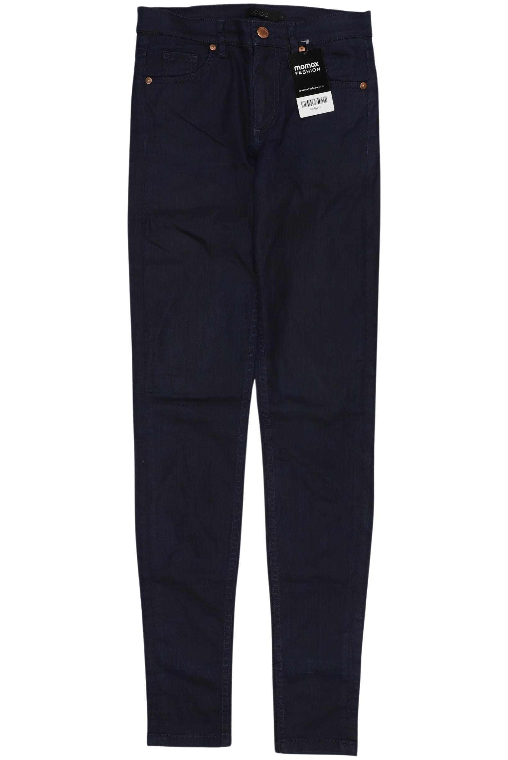 

COS Damen Stoffhose, marineblau, Gr. 36
