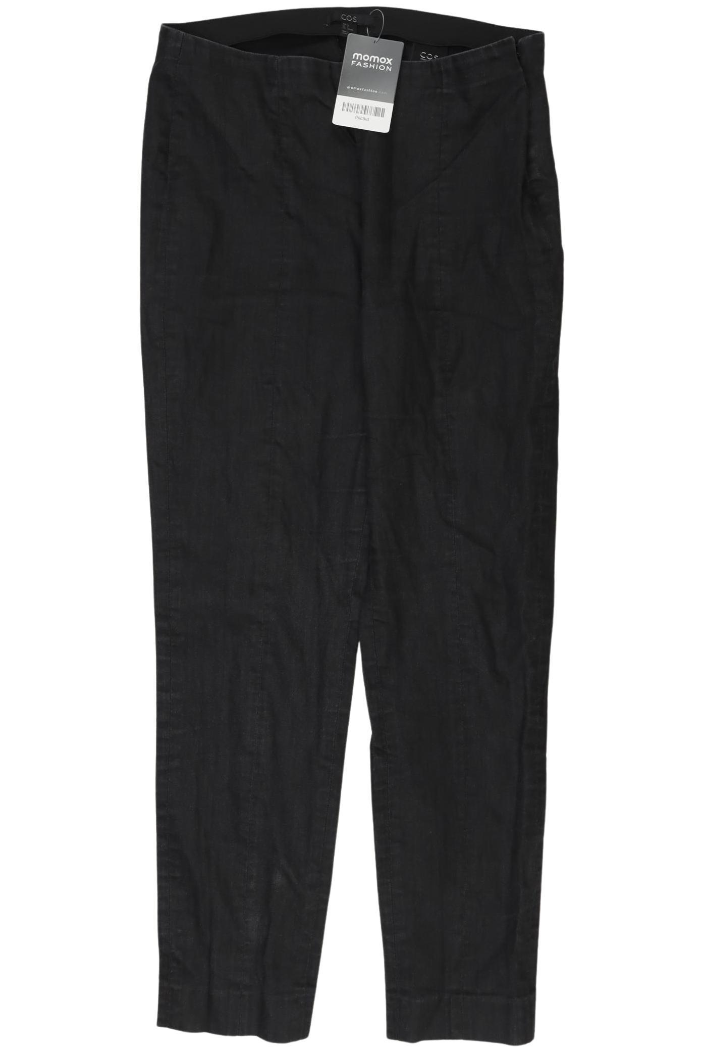 

COS Damen Stoffhose, schwarz, Gr. 36