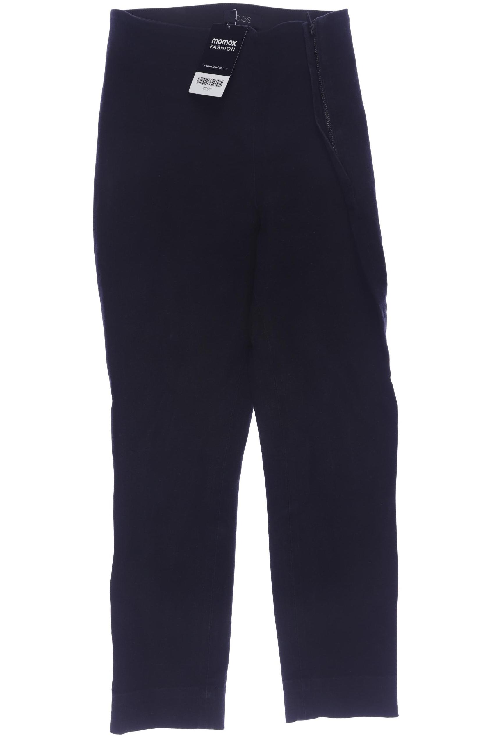 

COS Damen Stoffhose, marineblau, Gr. 36