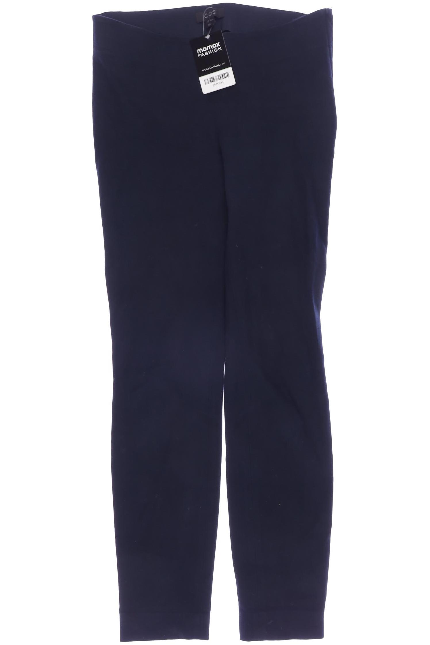 

COS Damen Stoffhose, marineblau, Gr. 36