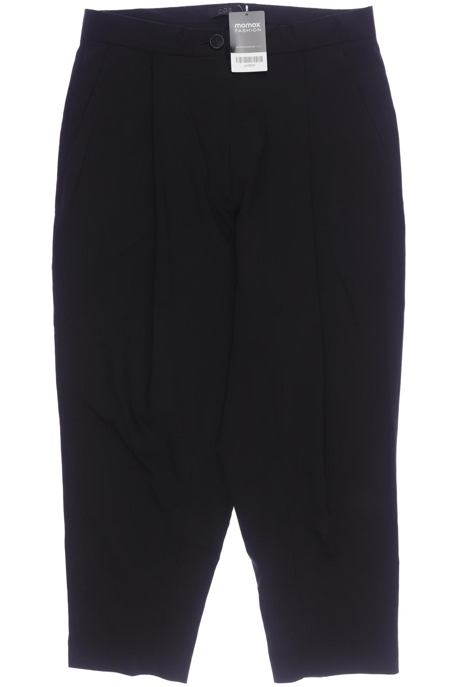 

COS Damen Stoffhose, schwarz, Gr. 38