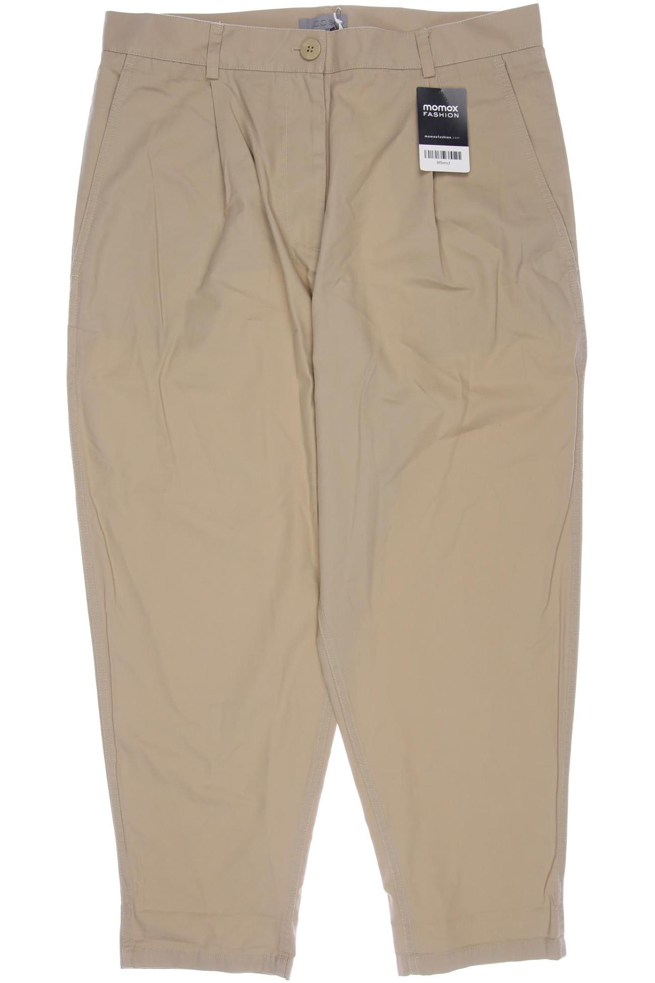 

COS Damen Stoffhose, beige, Gr. 40