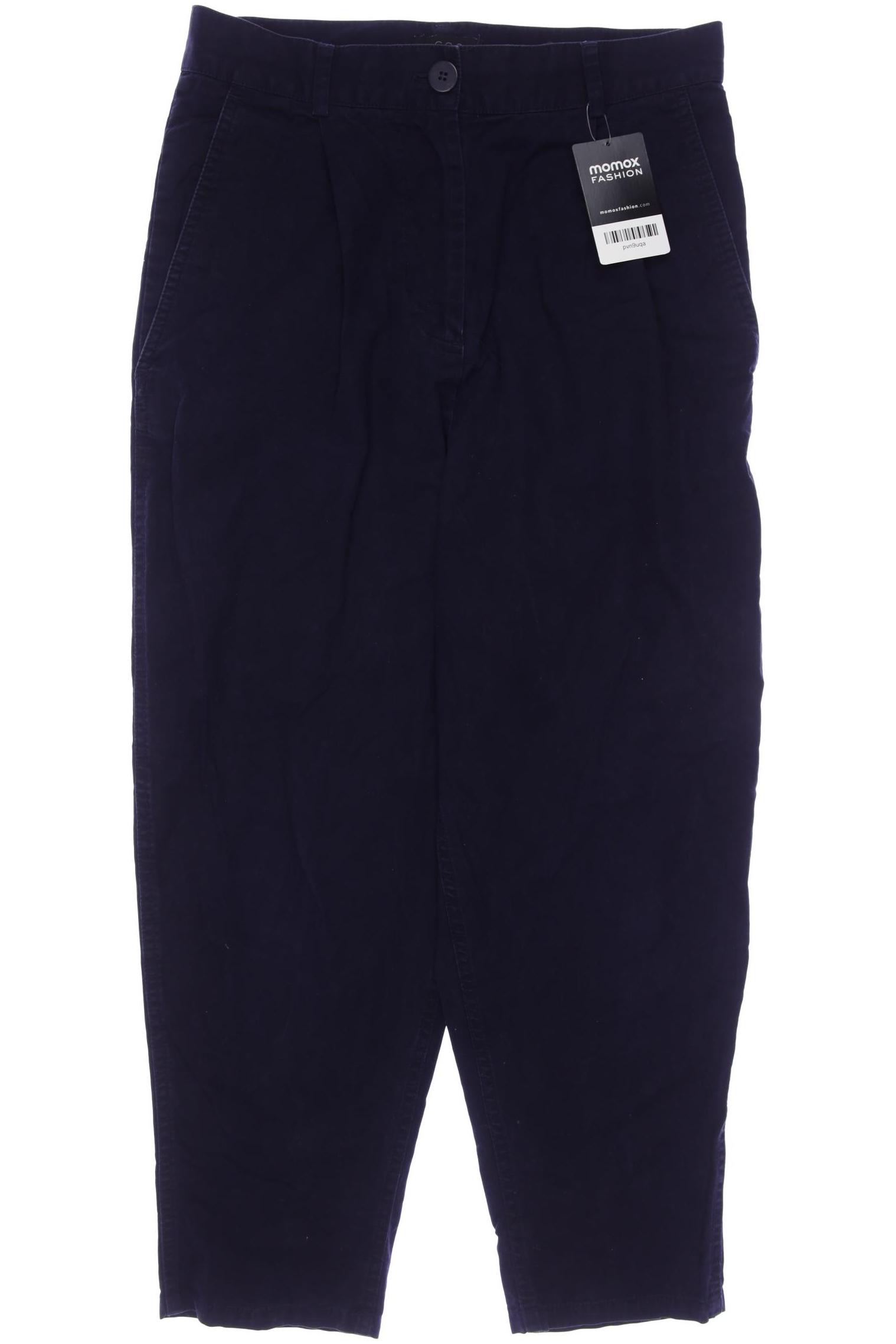 

COS Damen Stoffhose, marineblau, Gr. 34