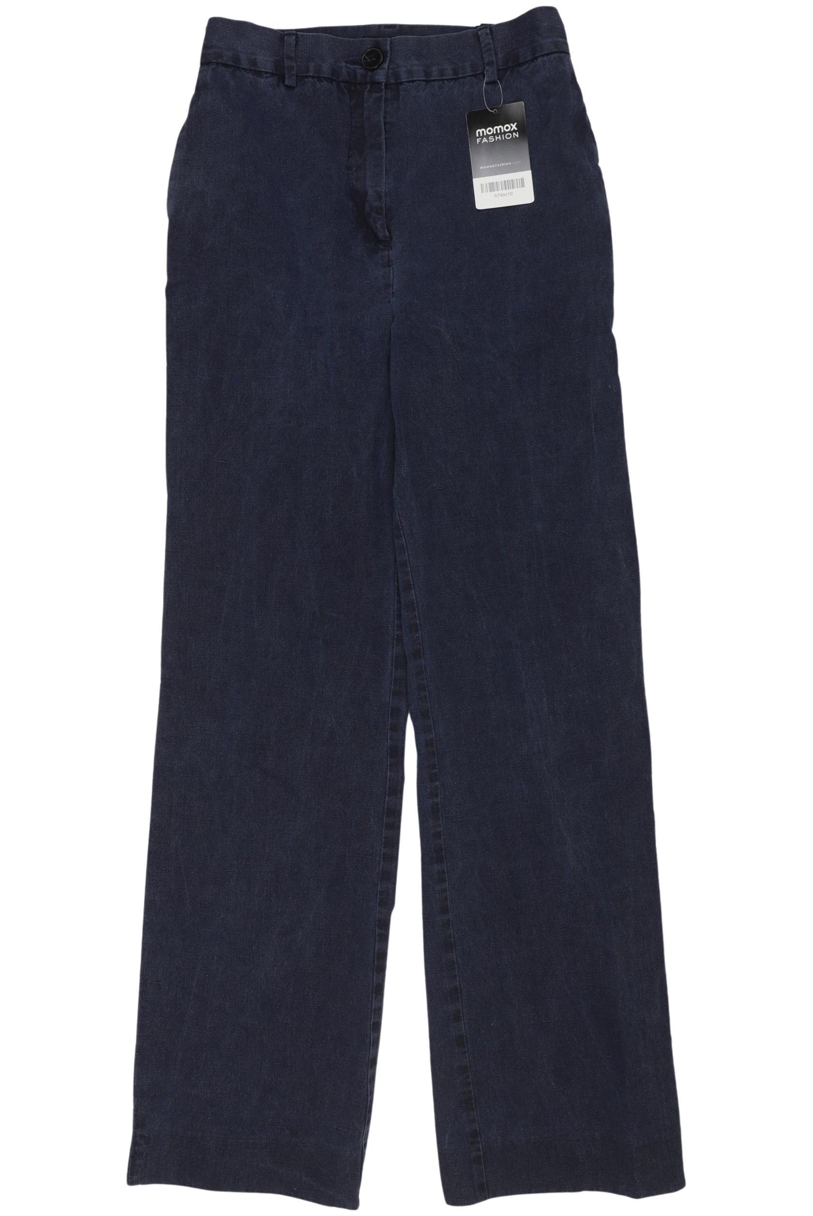 

COS Damen Stoffhose, marineblau, Gr. 34