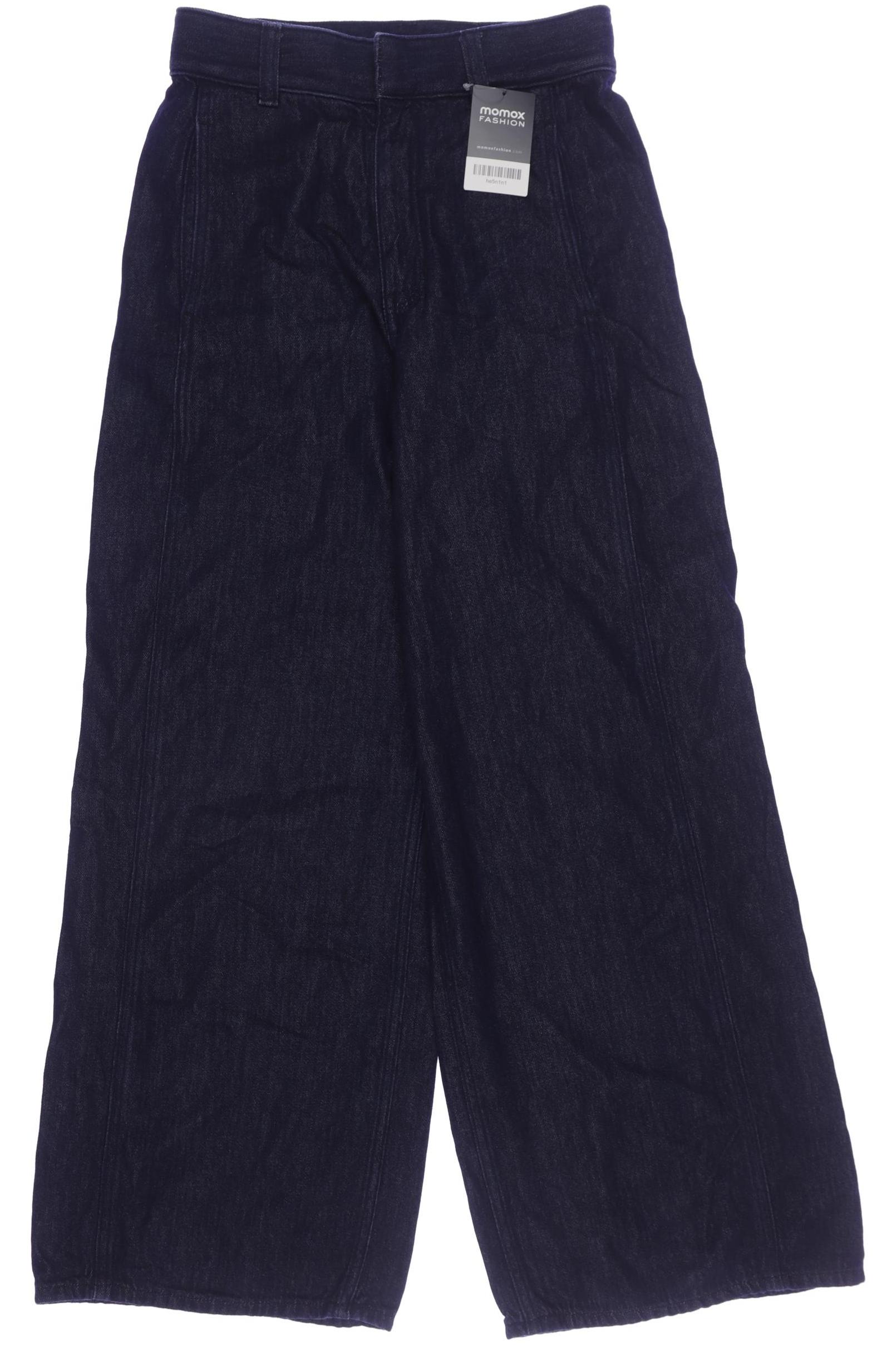 

COS Damen Stoffhose, marineblau, Gr. 34