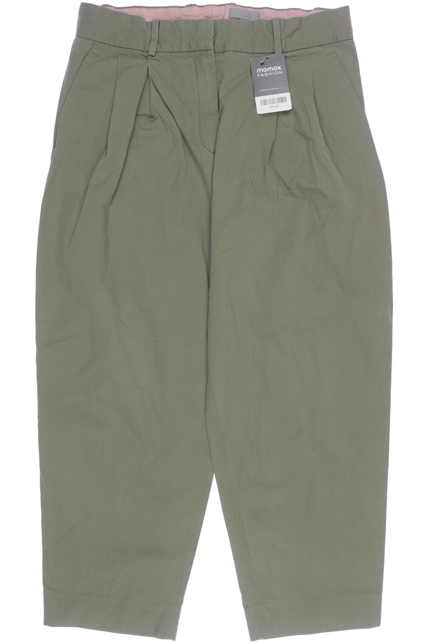 

COS Damen Stoffhose, grün, Gr. 38