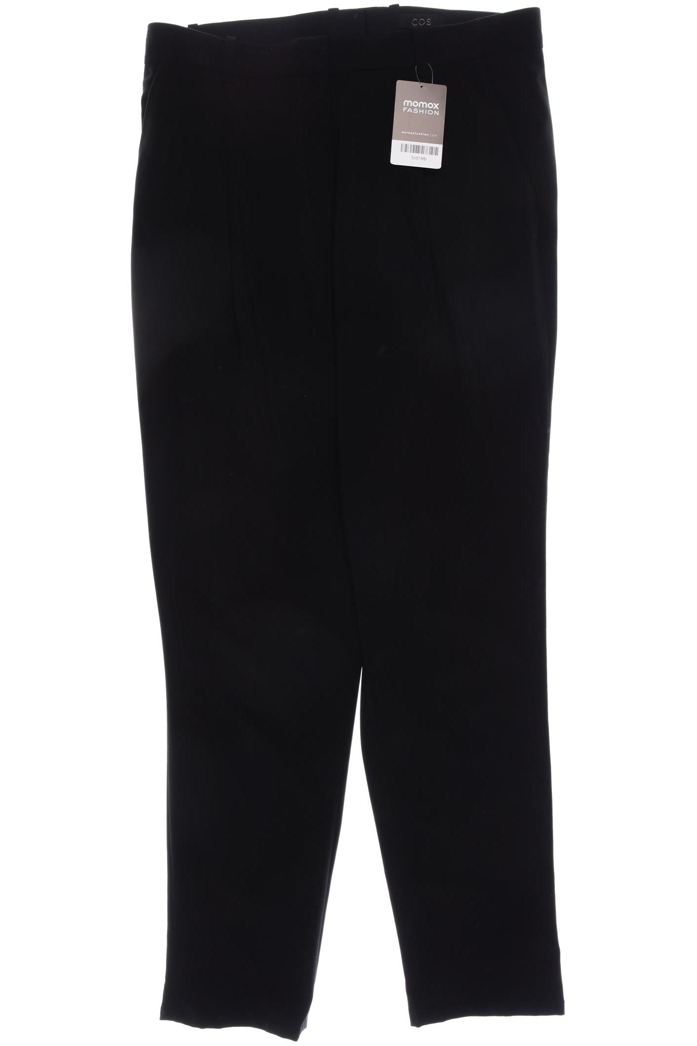 

COS Damen Stoffhose, schwarz, Gr. 36