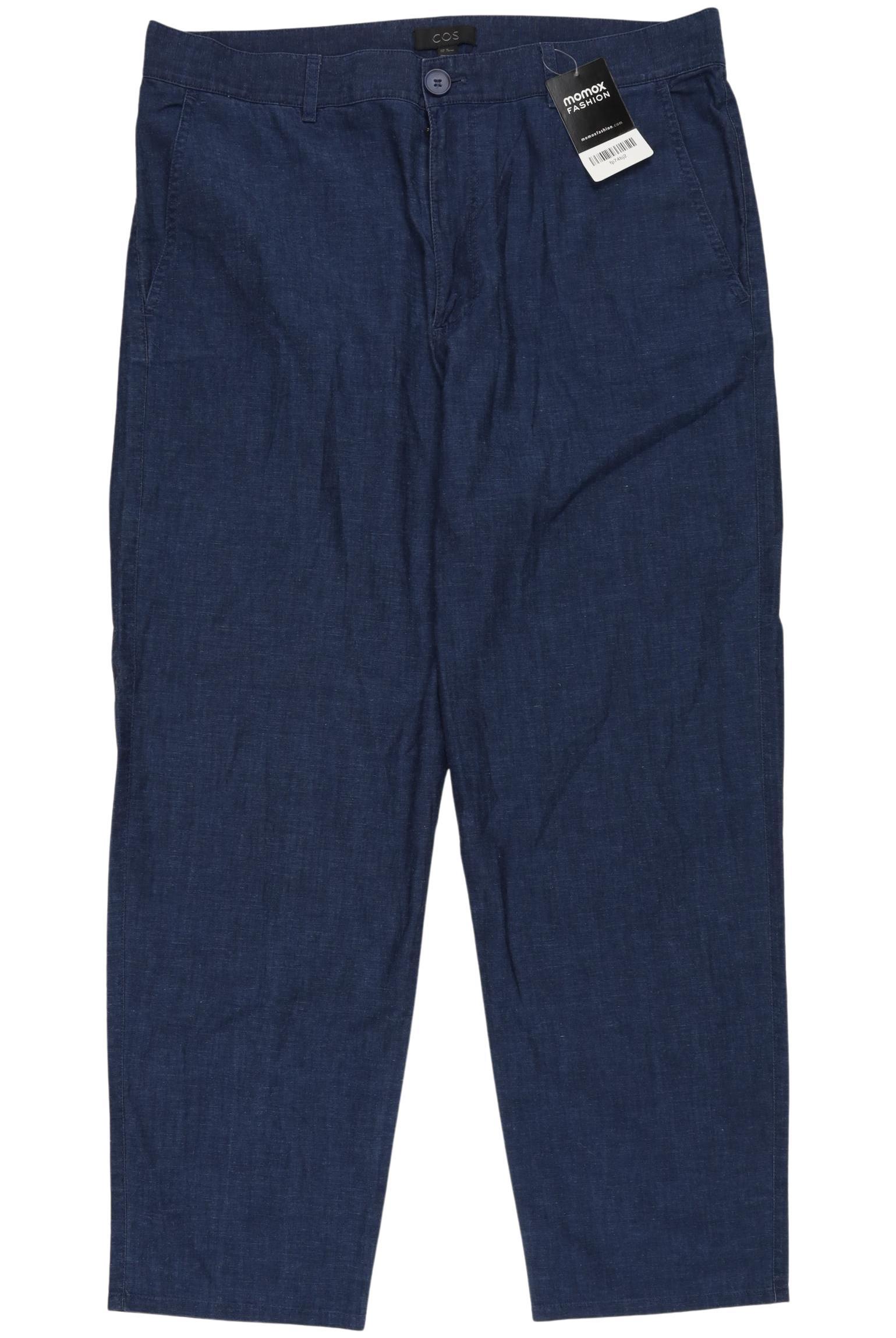 

COS Damen Stoffhose, marineblau, Gr. 40