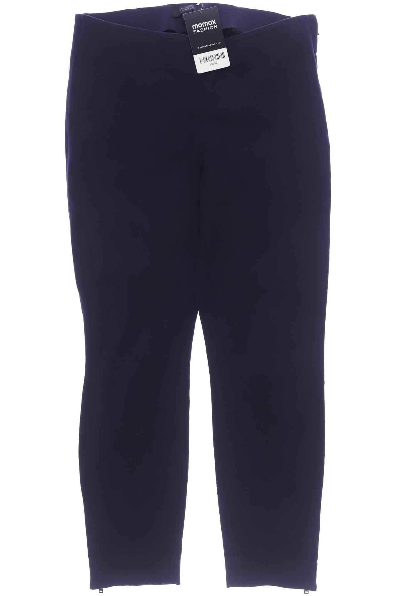 

COS Damen Stoffhose, marineblau, Gr. 36