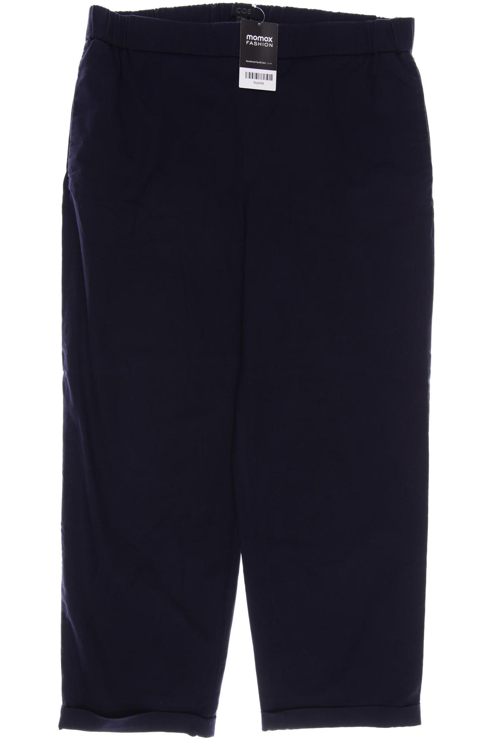 

COS Damen Stoffhose, marineblau, Gr. 42