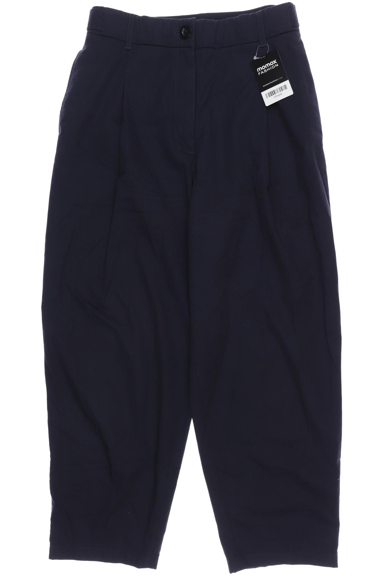 

COS Damen Stoffhose, marineblau, Gr. 38