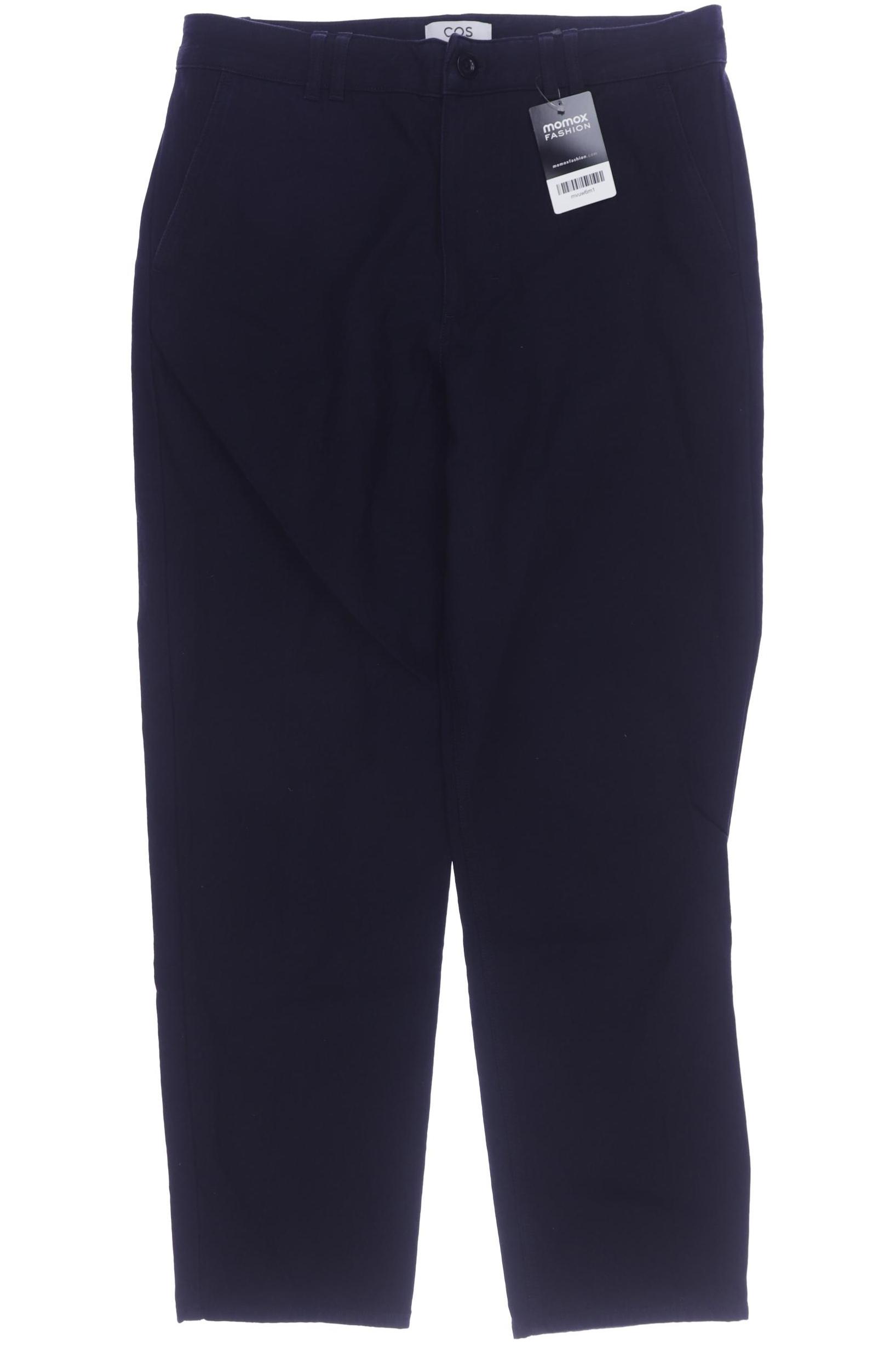 

COS Damen Stoffhose, marineblau, Gr. 40