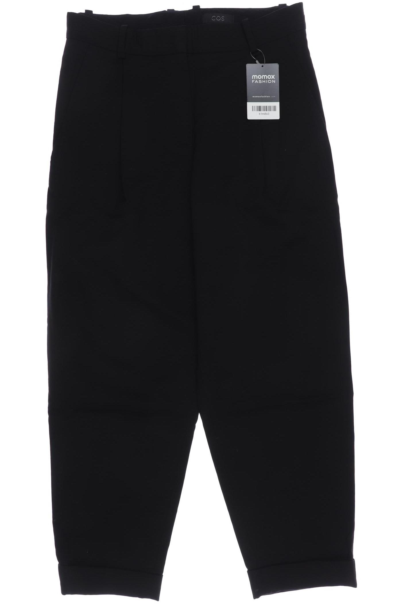 

COS Damen Stoffhose, schwarz, Gr. 34