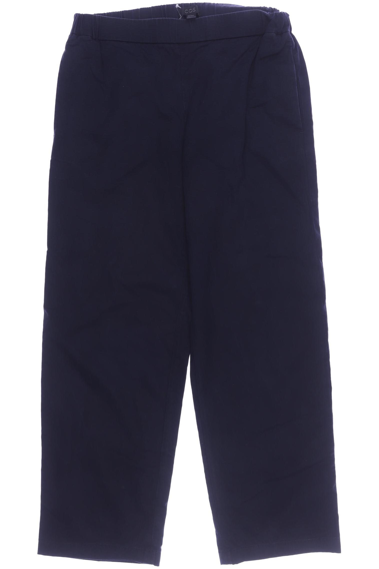 

COS Damen Stoffhose, marineblau, Gr. 36