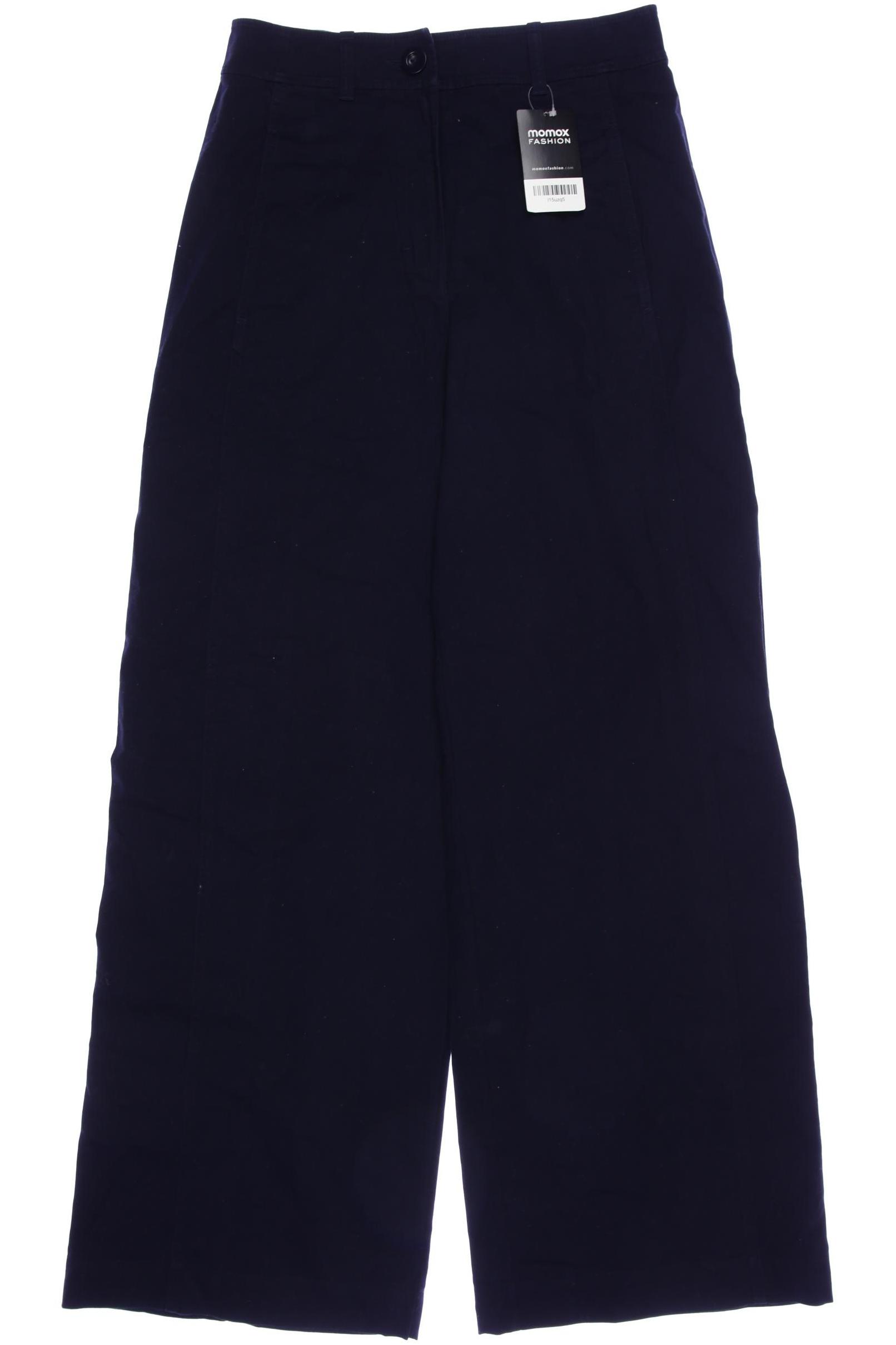 

COS Damen Stoffhose, marineblau, Gr. 34