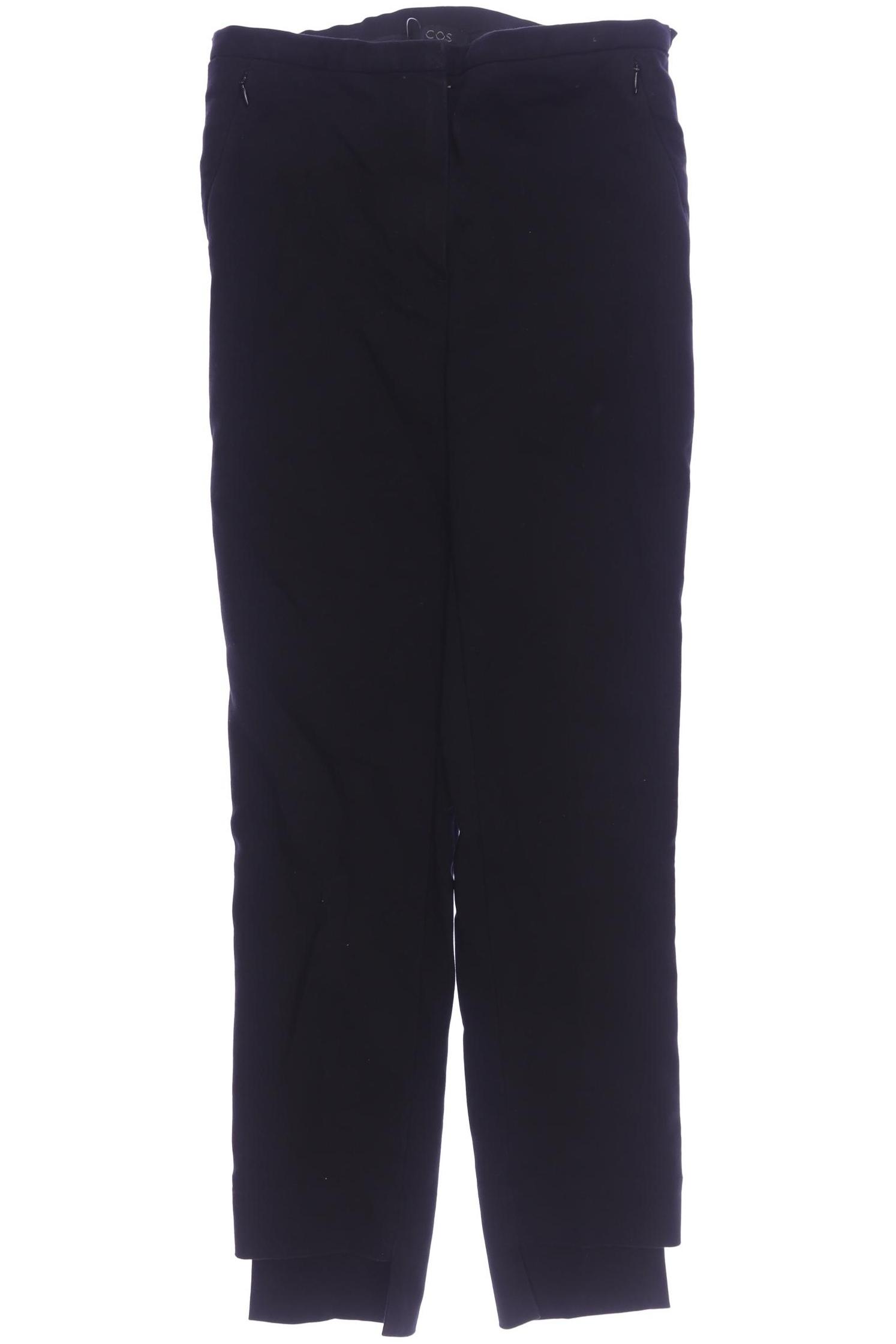 

COS Damen Stoffhose, schwarz, Gr. 34