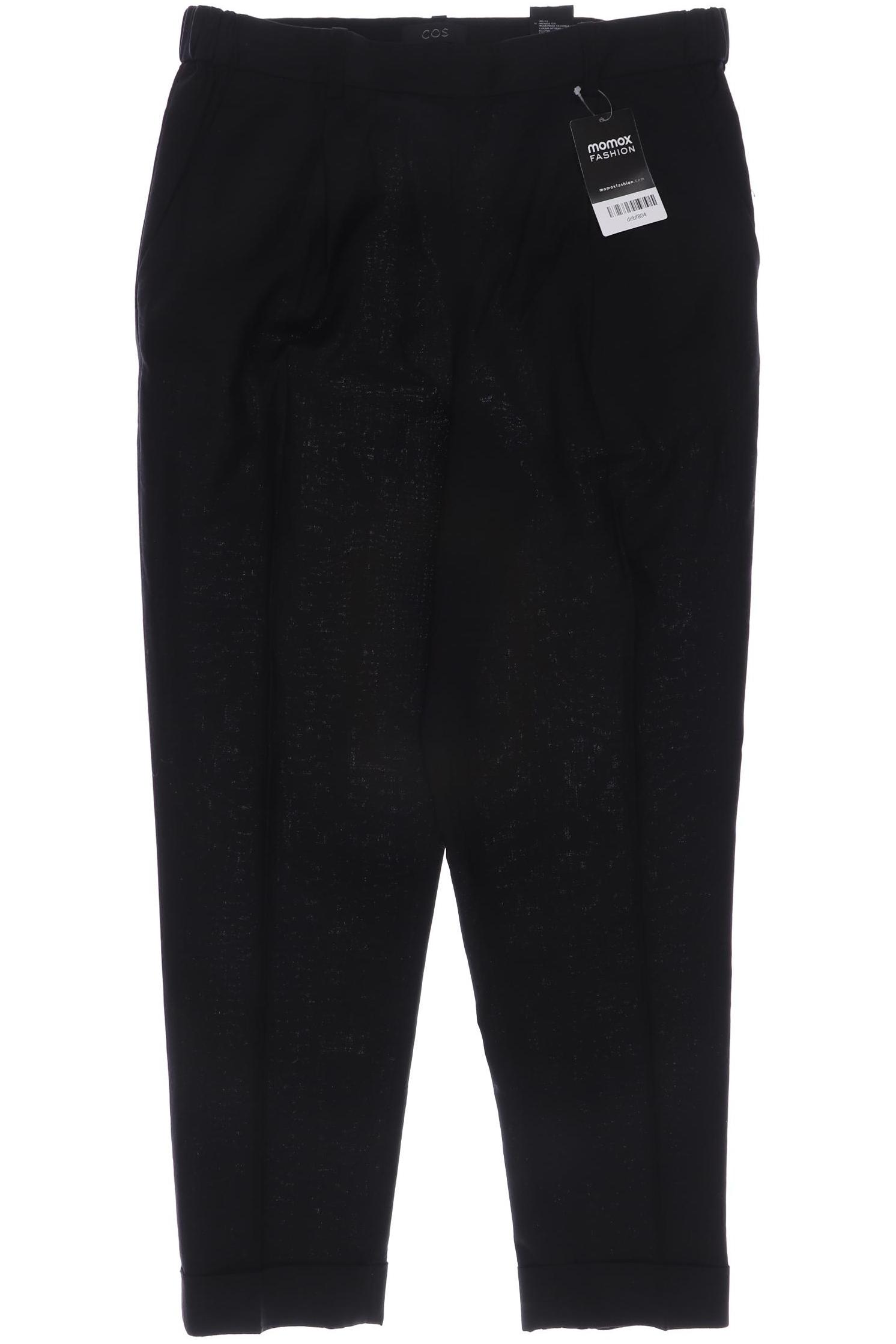 

COS Damen Stoffhose, schwarz, Gr. 36