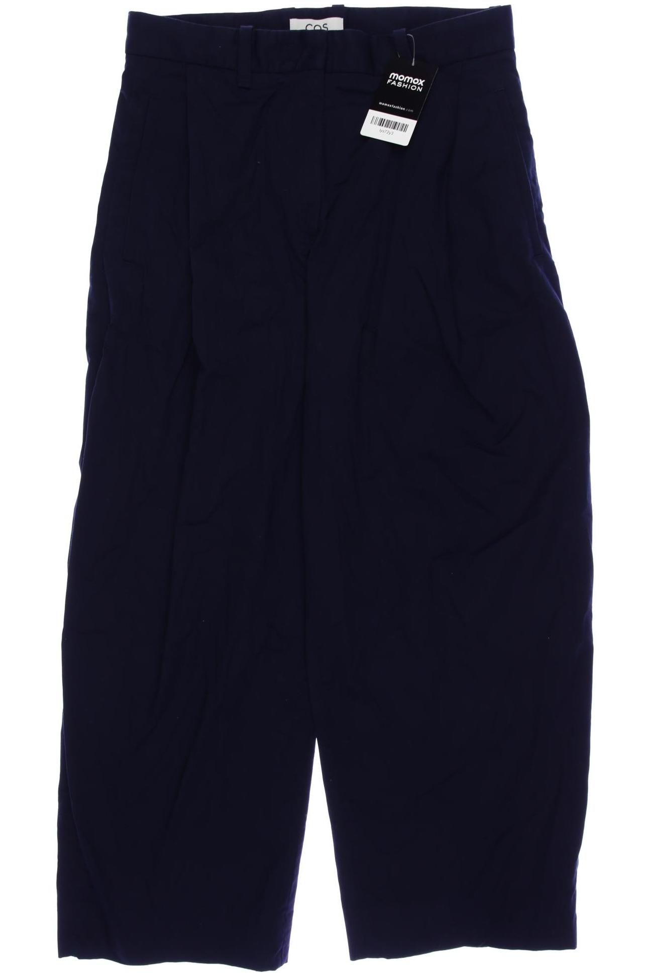 

COS Damen Stoffhose, marineblau, Gr. 36